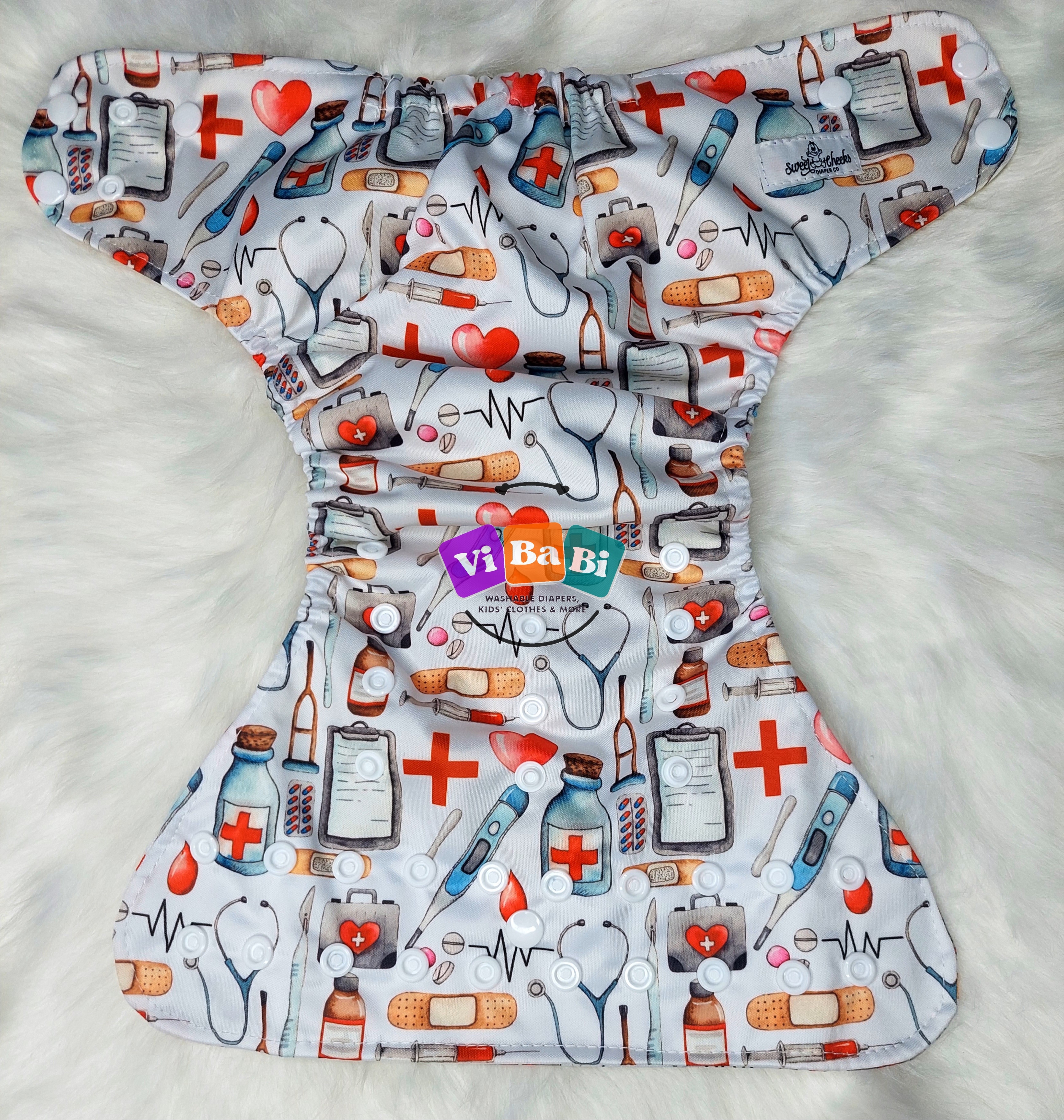 Medical by Sweet Cheeks, (Pocket) Reusable Cloth Diaper