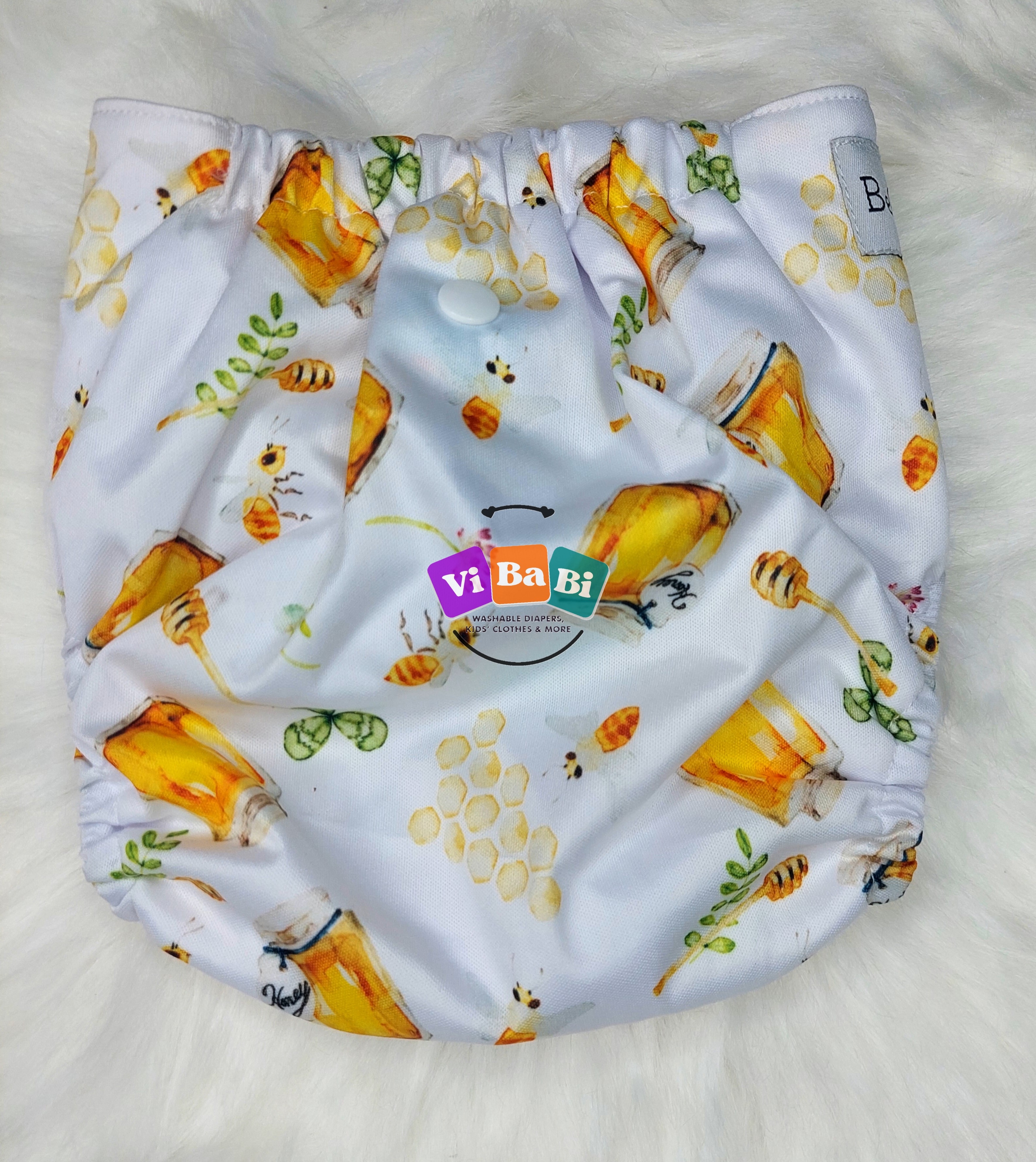 Honey Bee by BeCeBe Cloth, Pocket Reusable Cloth Diaper
