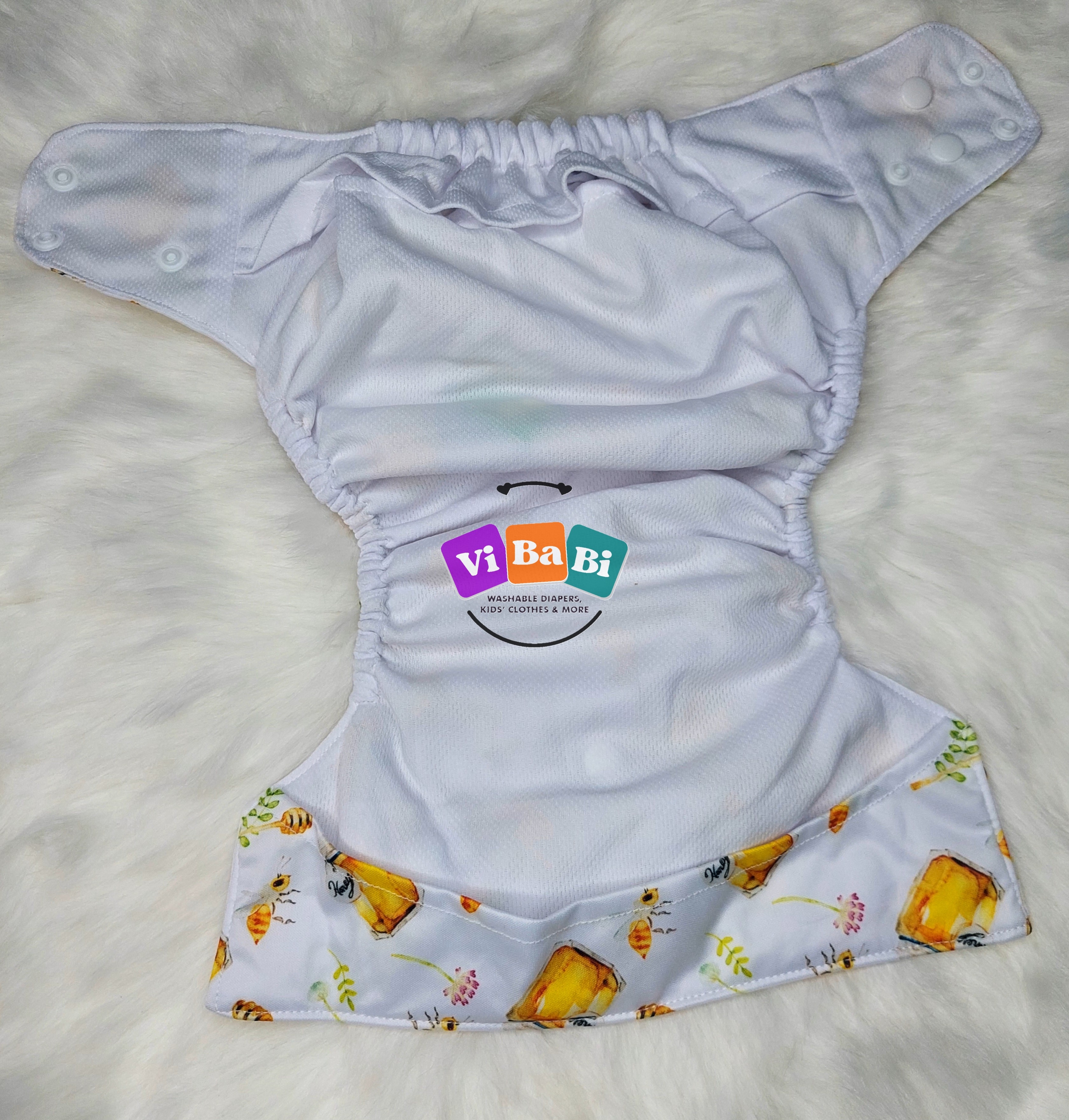 Honey Bee by BeCeBe Cloth, Pocket Reusable Cloth Diaper