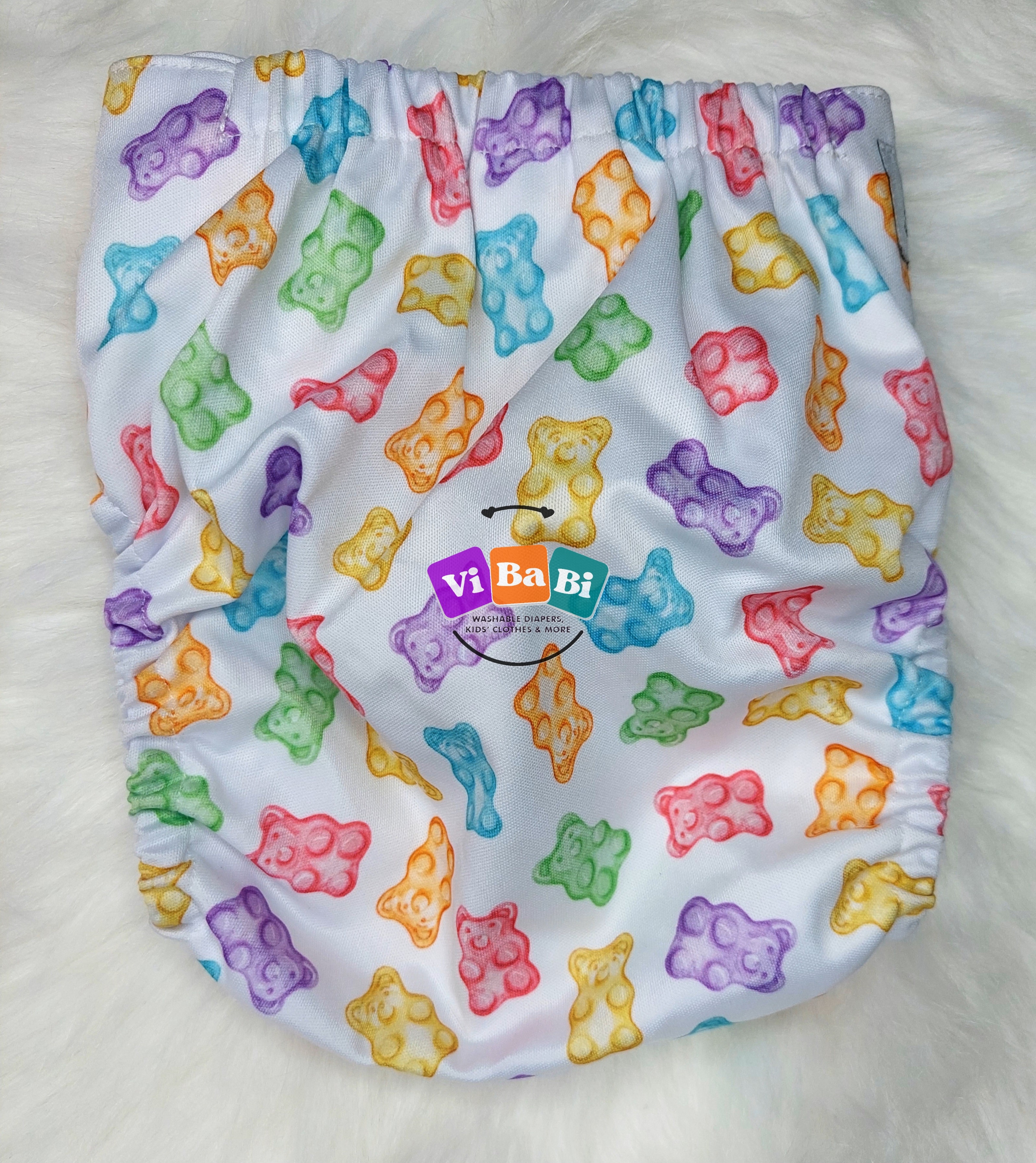 Gummie Bear by BeCeBe Cloth, Pocket Reusable Cloth Diaper