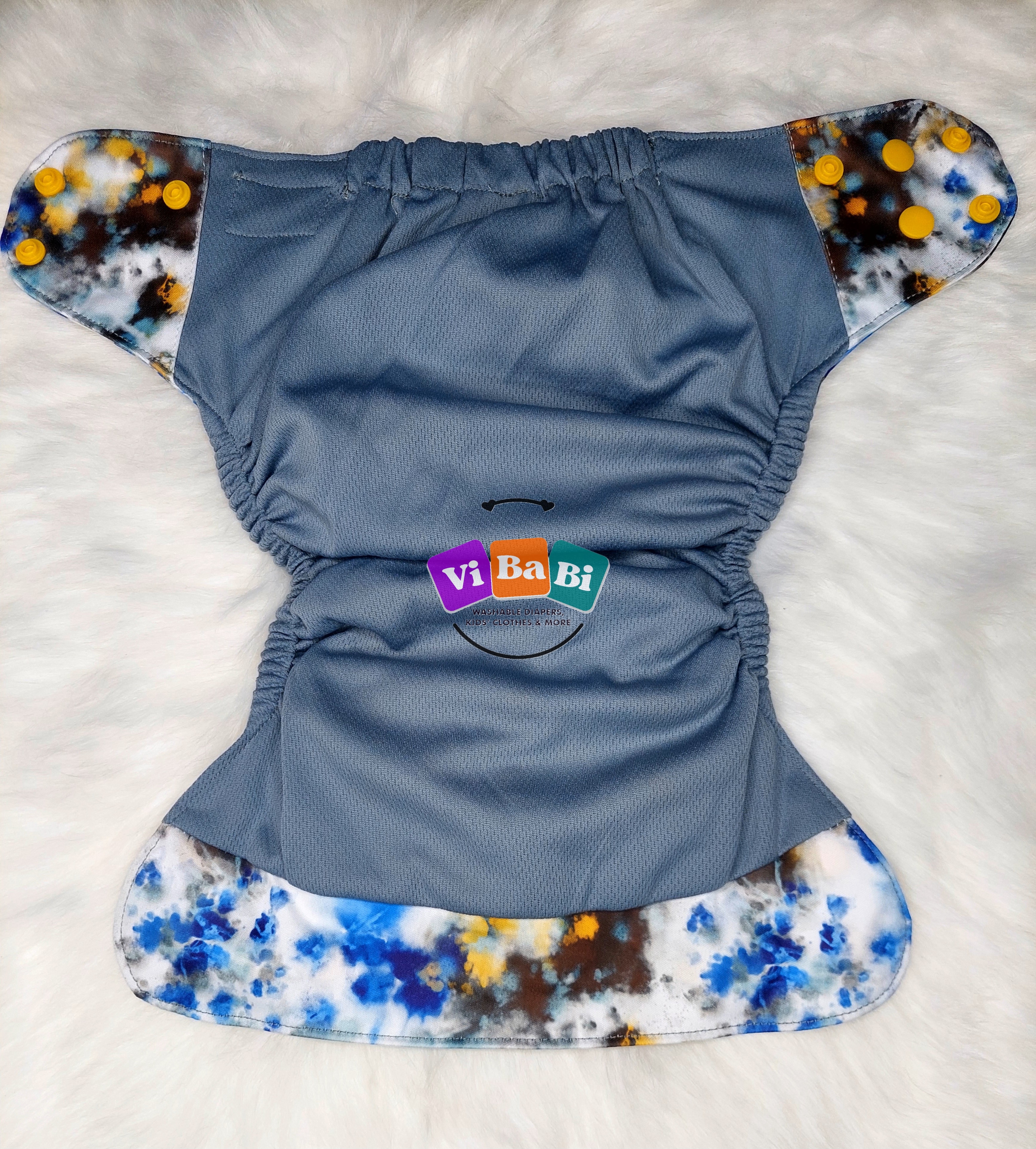 Arctic Sun by Modern Day Rags, (Pocket) Reusable Cloth Diaper