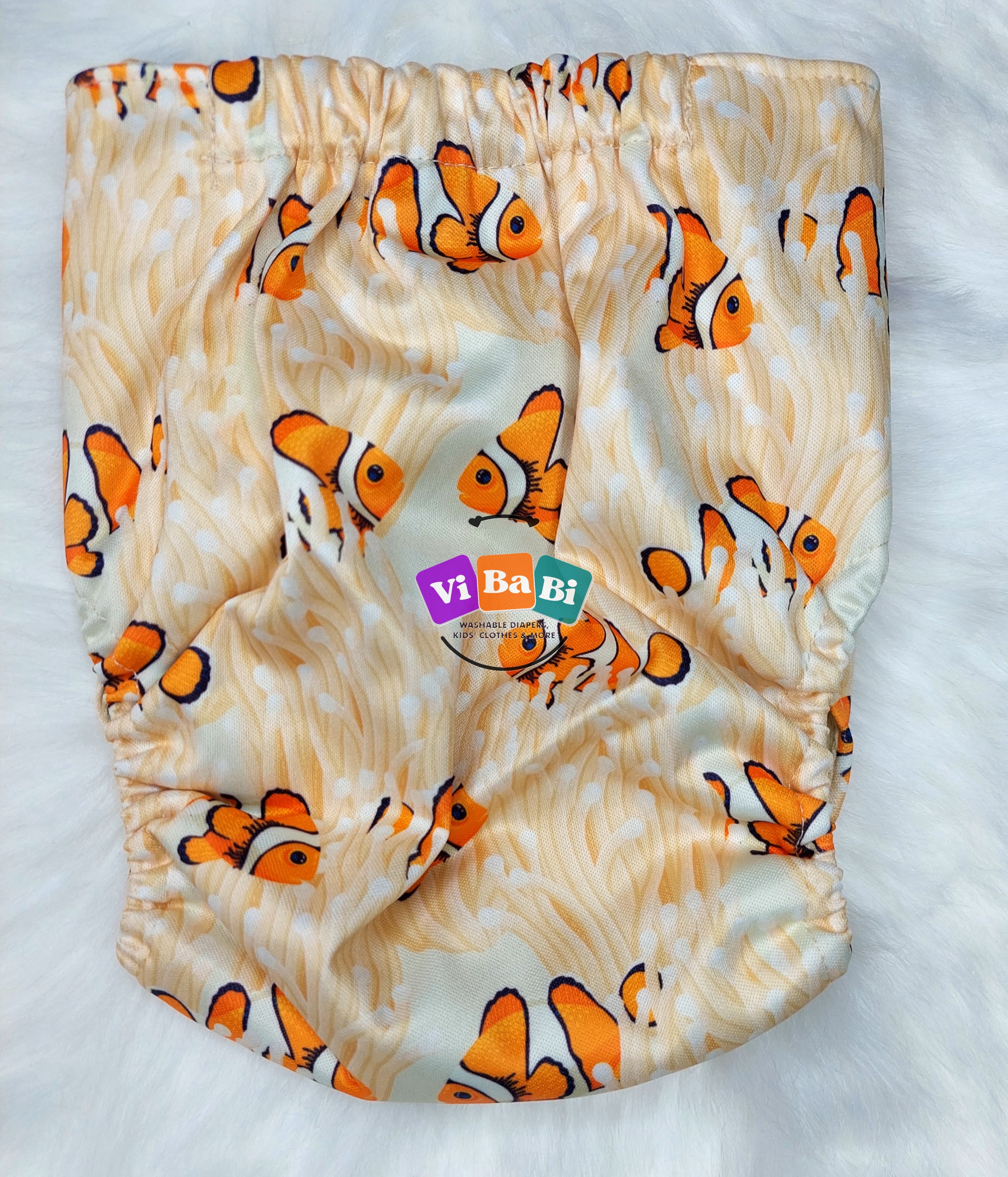 Fishy Fishy by Sweet Cheeks, (Pocket) Reusable Cloth Diaper