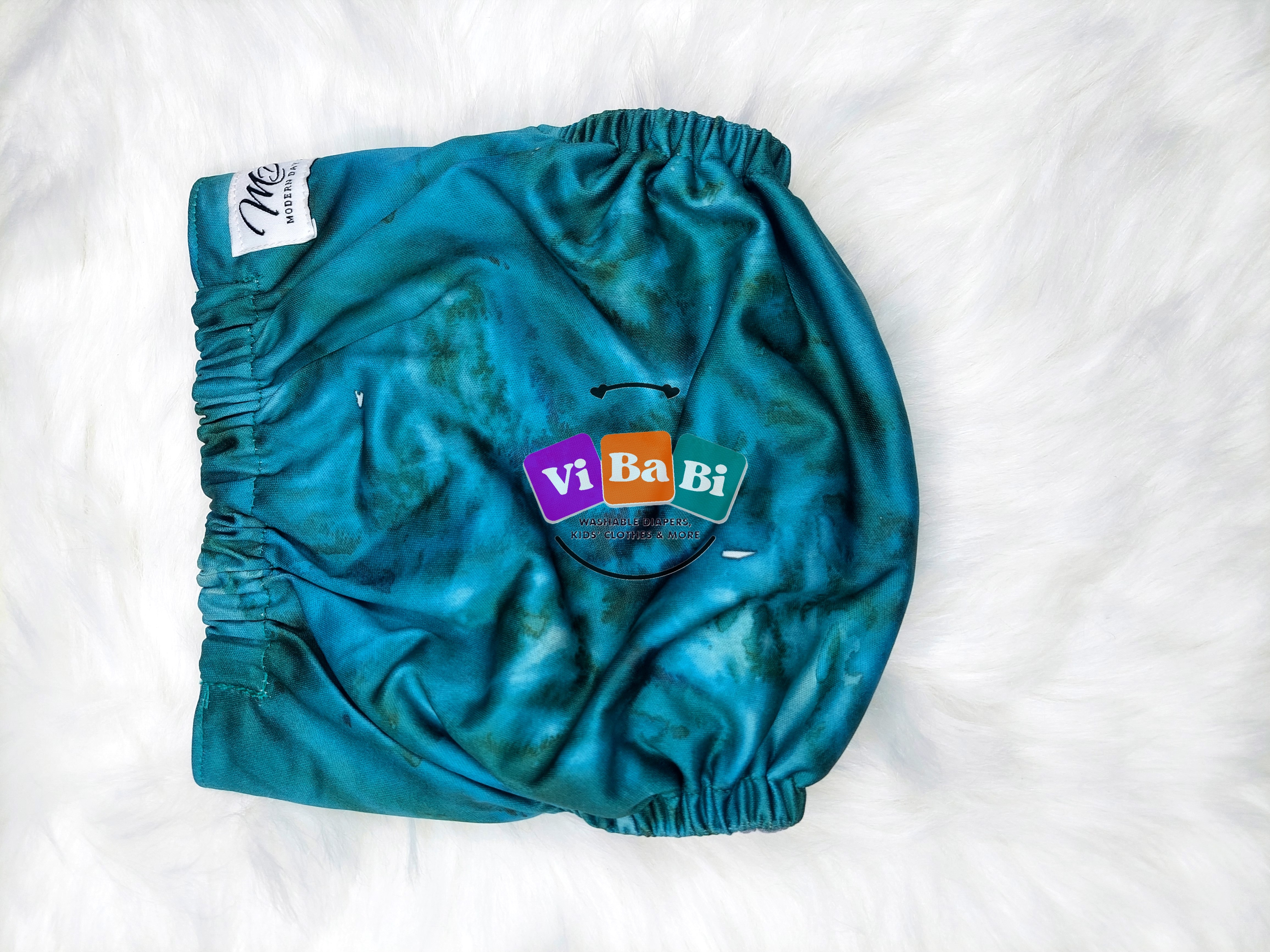 Emerald by Modern Day Rags, (Pocket) Reusable Cloth Diaper