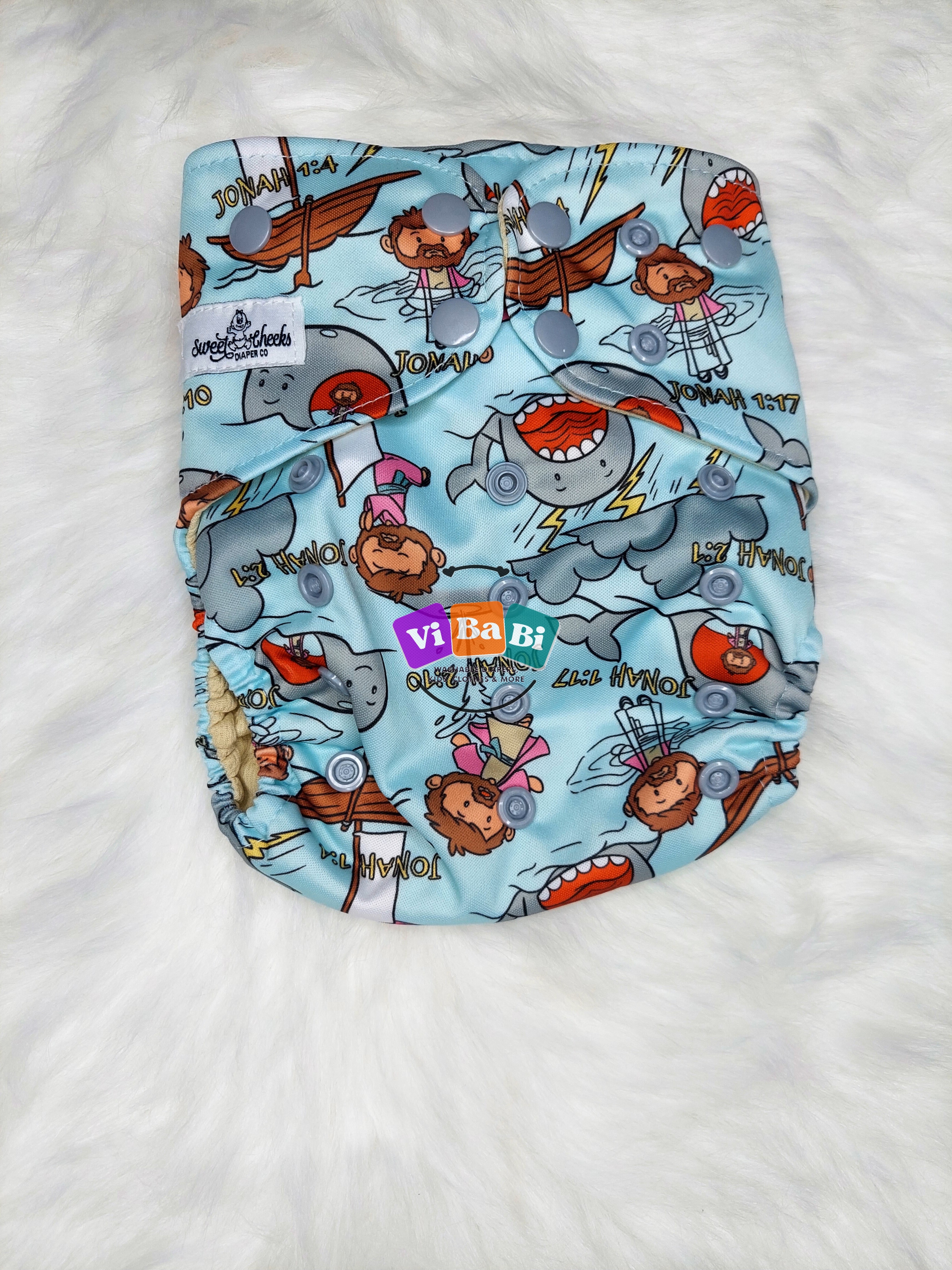Jonah by Sweet Cheeks, (Pocket) Reusable Cloth Diaper