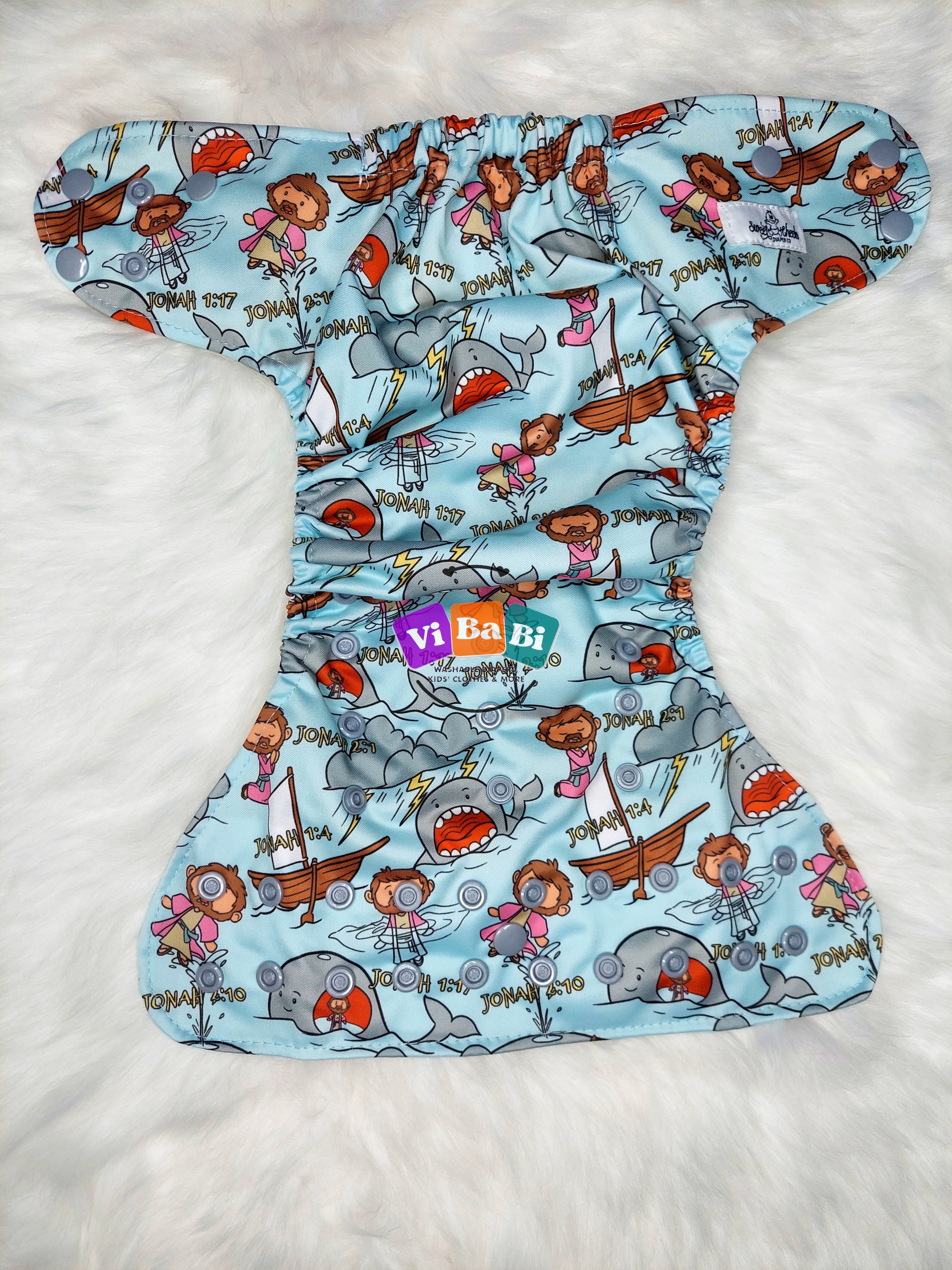 Jonah by Sweet Cheeks, (Pocket) Reusable Cloth Diaper
