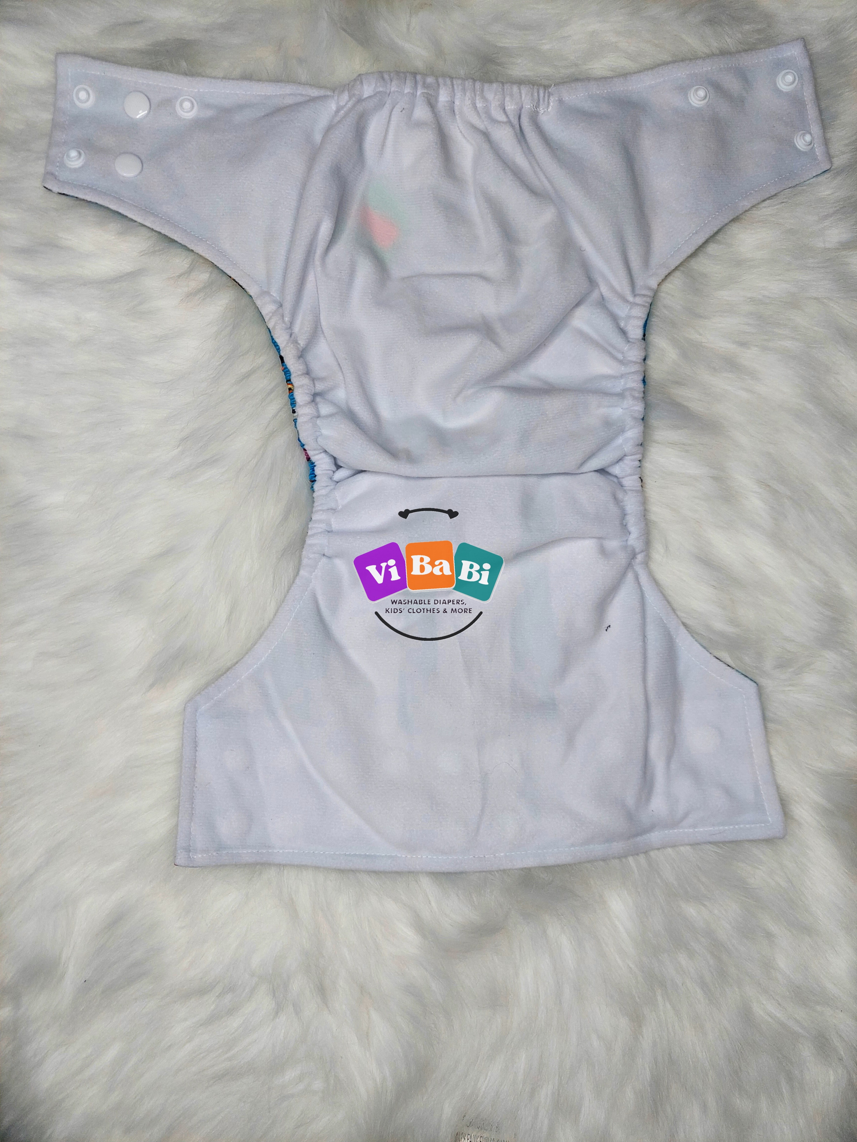 Sheep and owl (Pocket) Reusable Cloth Diaper