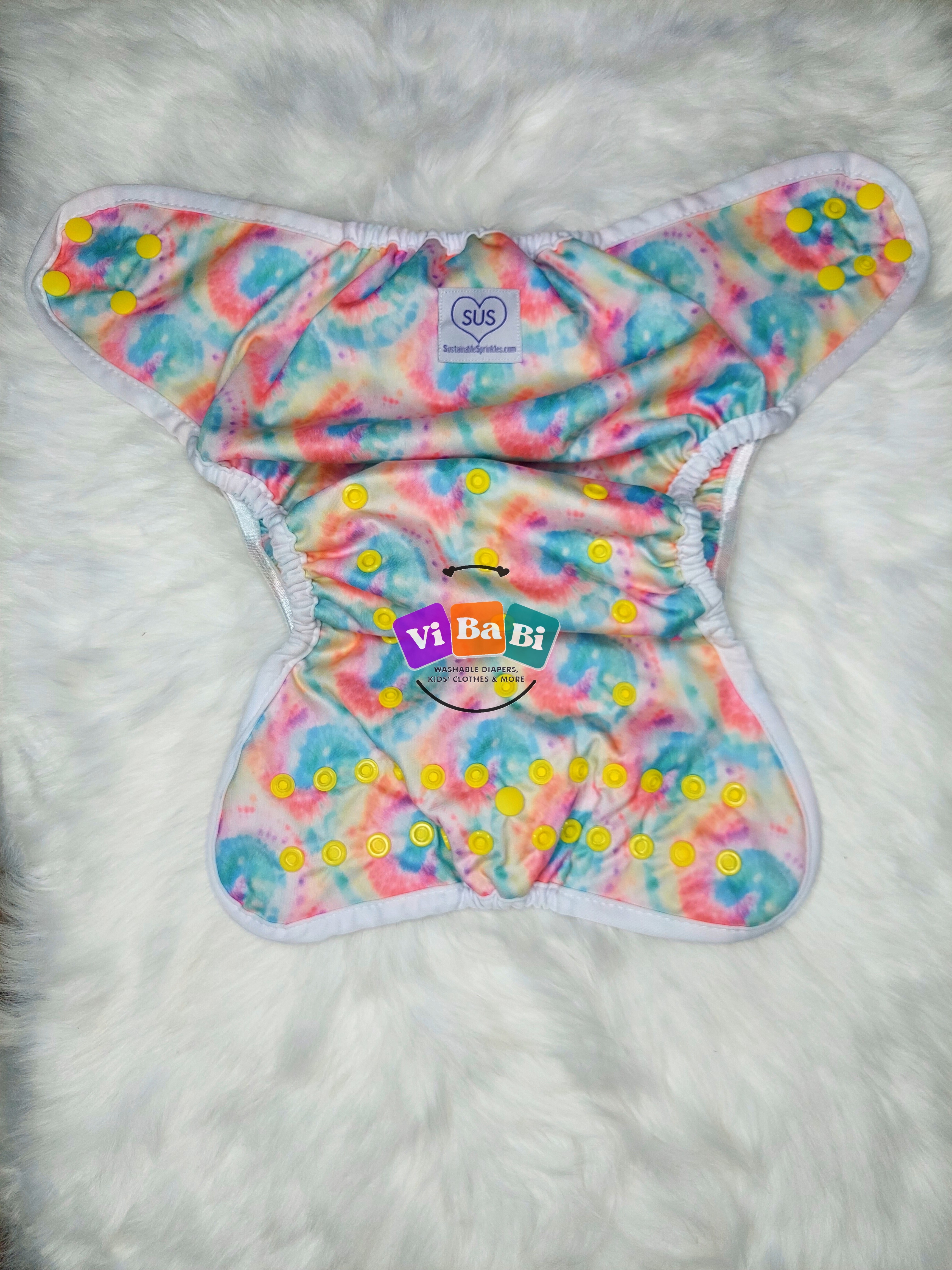  Indie by Sustainable Sprinkles, (Cover) Reusable Cloth Diaper