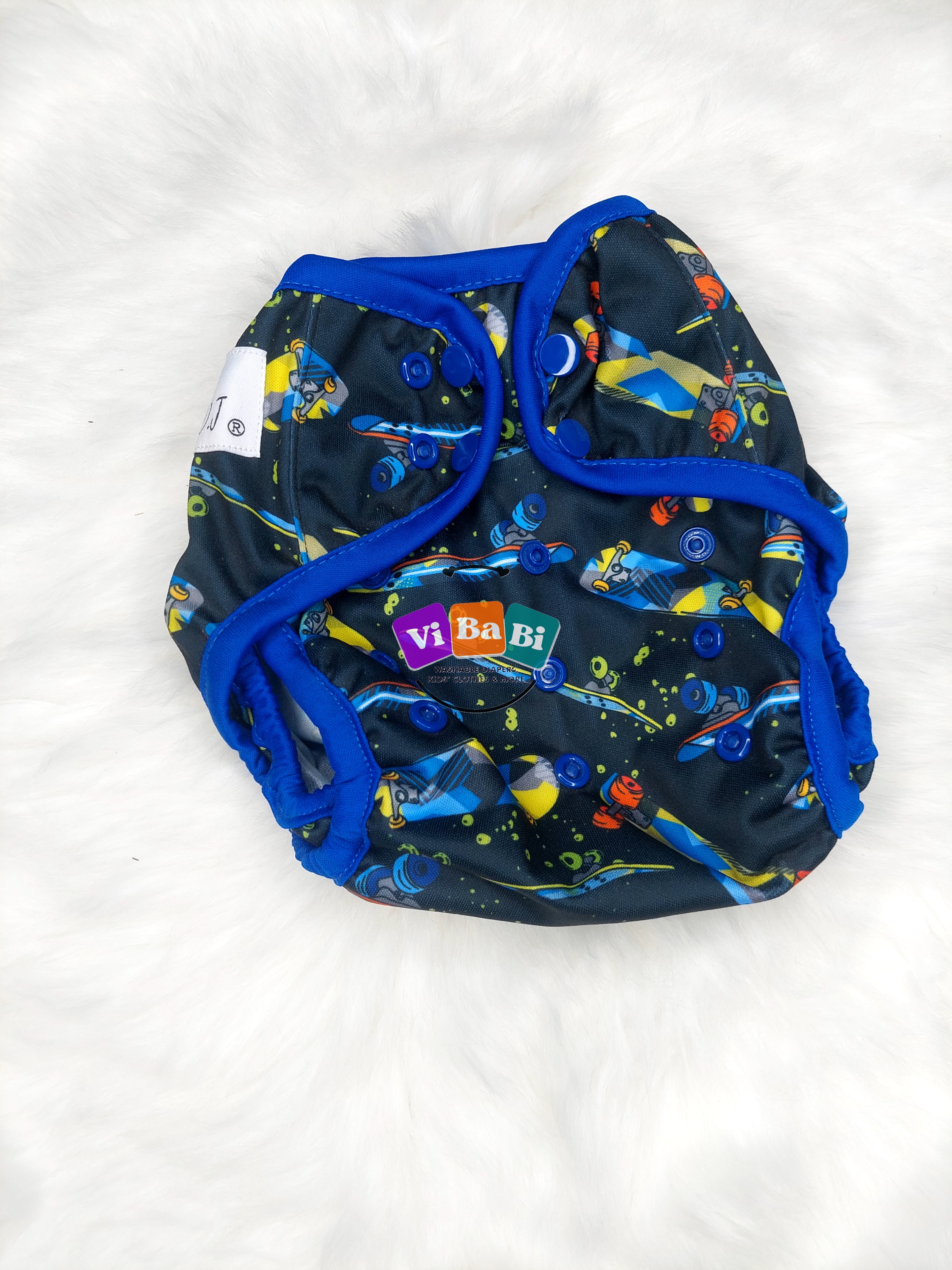 Night Train by A.V.J. Clothing, (Cover) Reusable Cloth Diaper