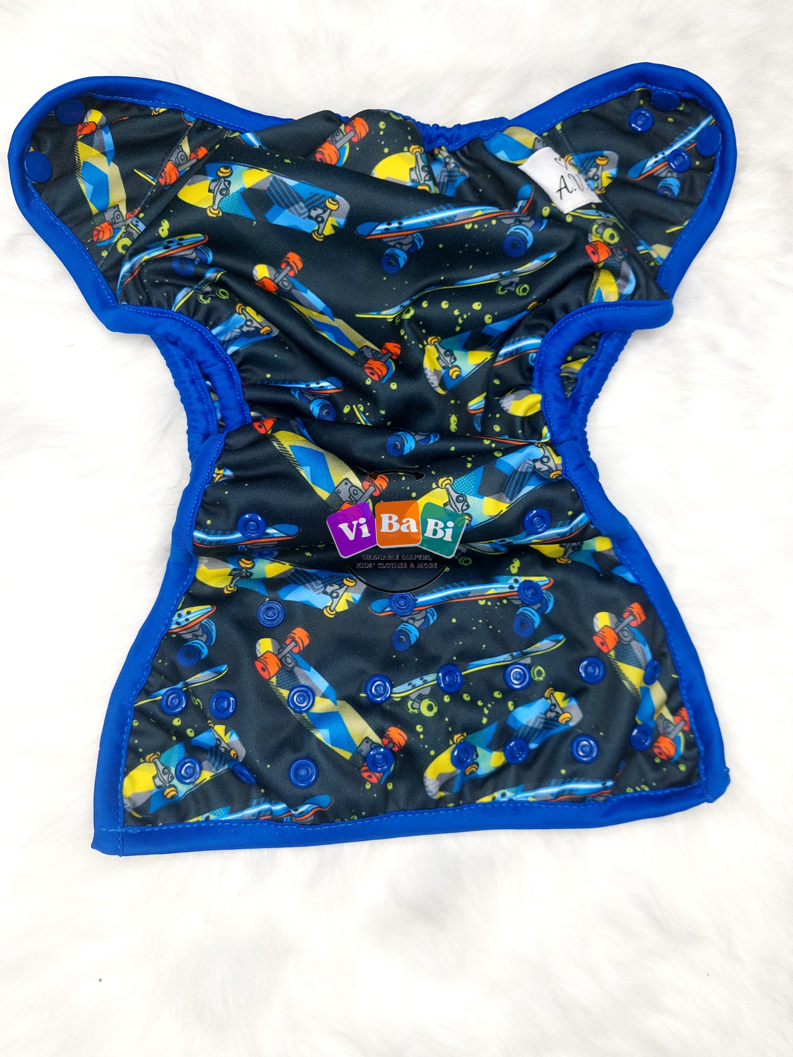 Night Train by A.V.J. Clothing, (Cover) Reusable Cloth Diaper
