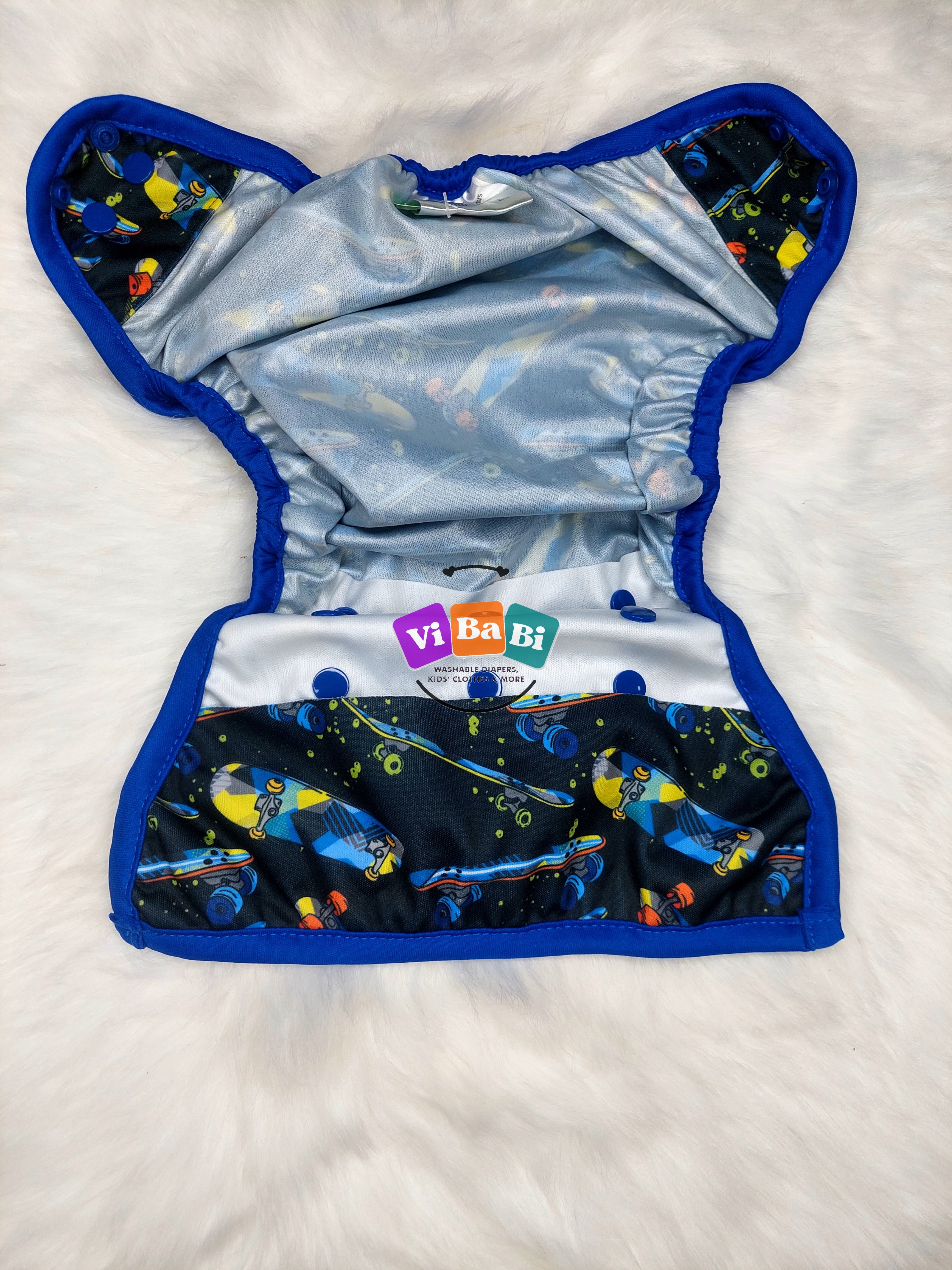 Night Train by A.V.J. Clothing, (Cover) Reusable Cloth Diaper