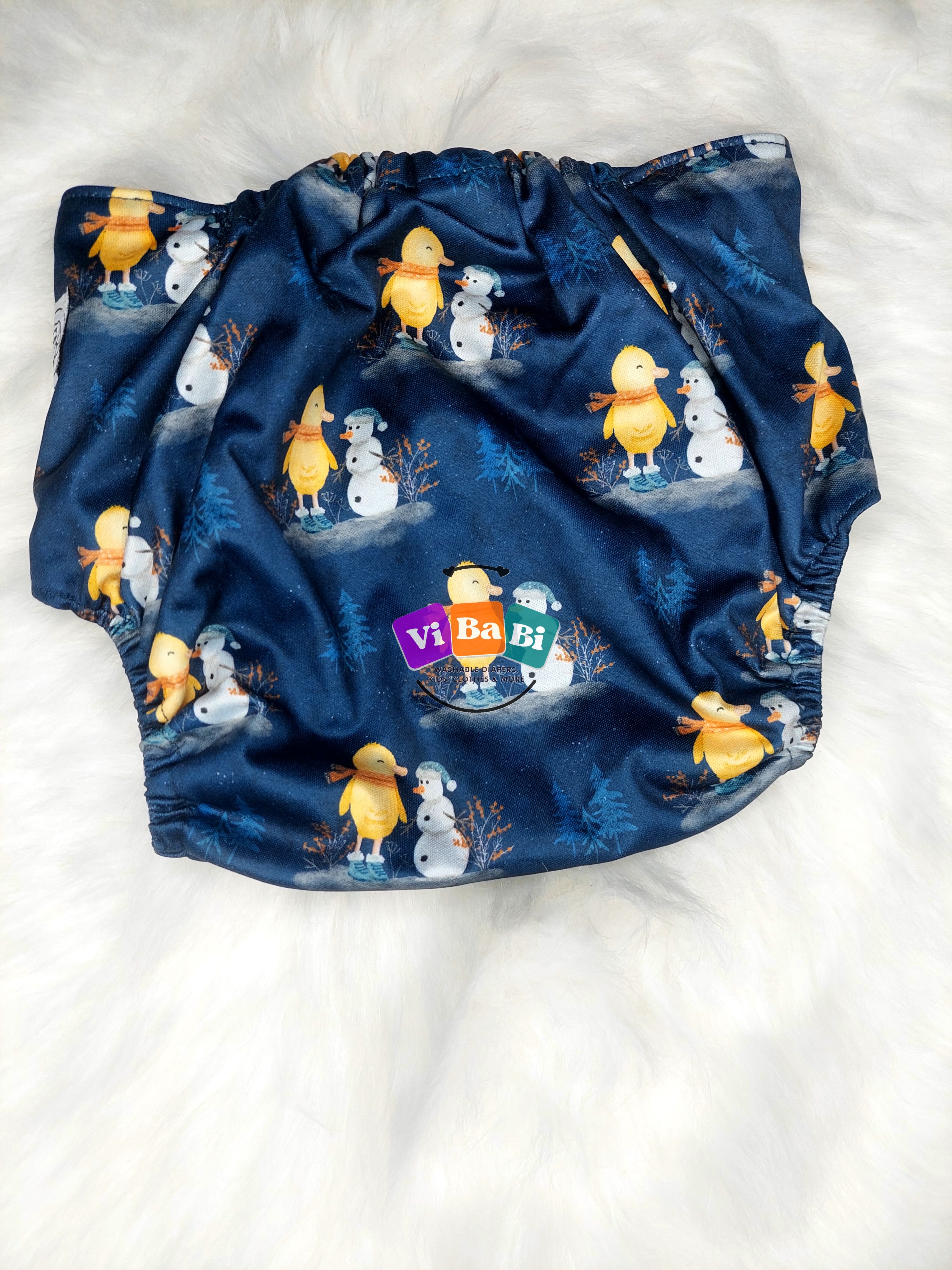 Snow Buddies by Fanny Fluff, (Pocket) Reusable Cloth Diaper