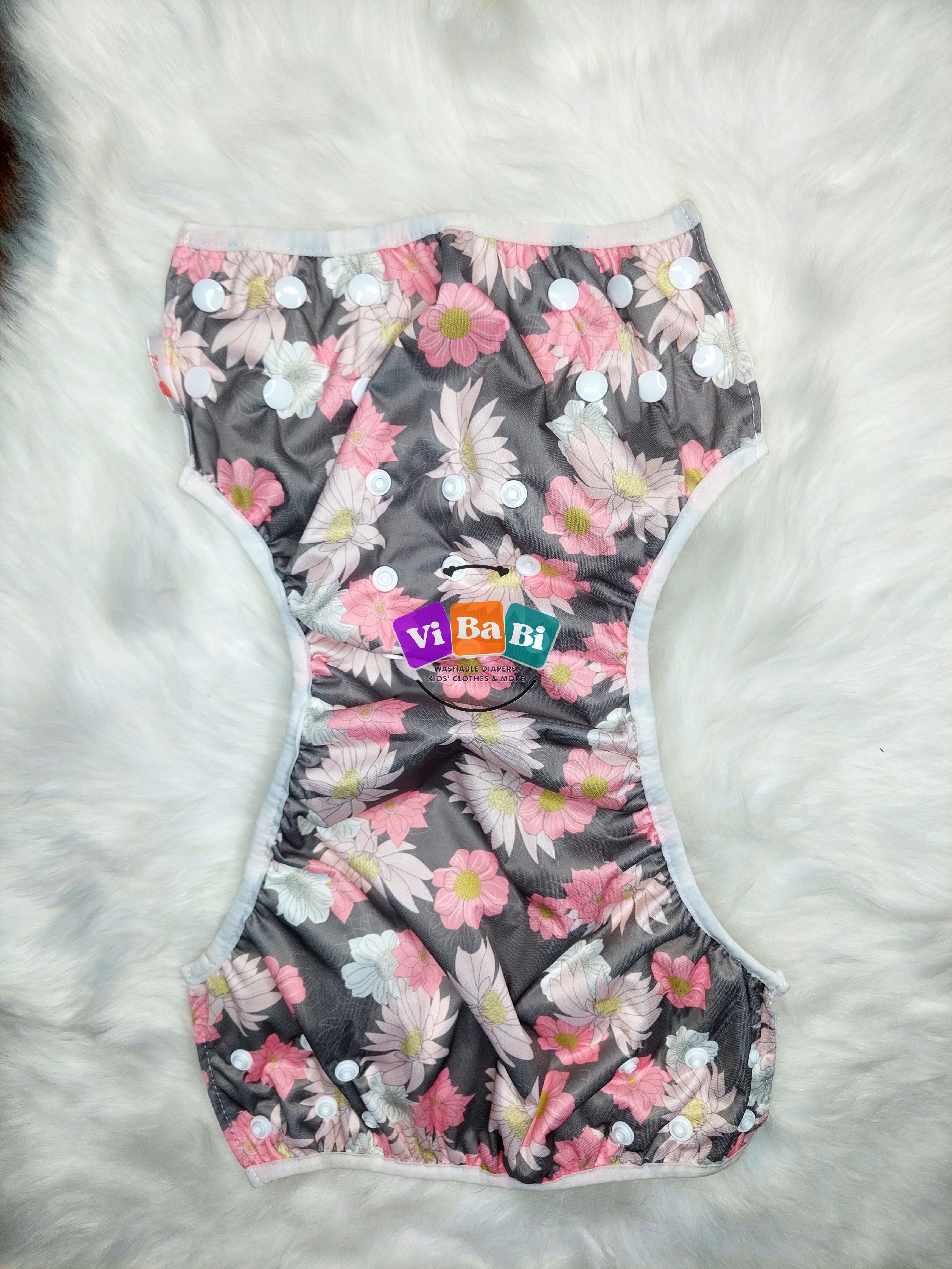 Flowers Swim diapers by Fanny Fluff