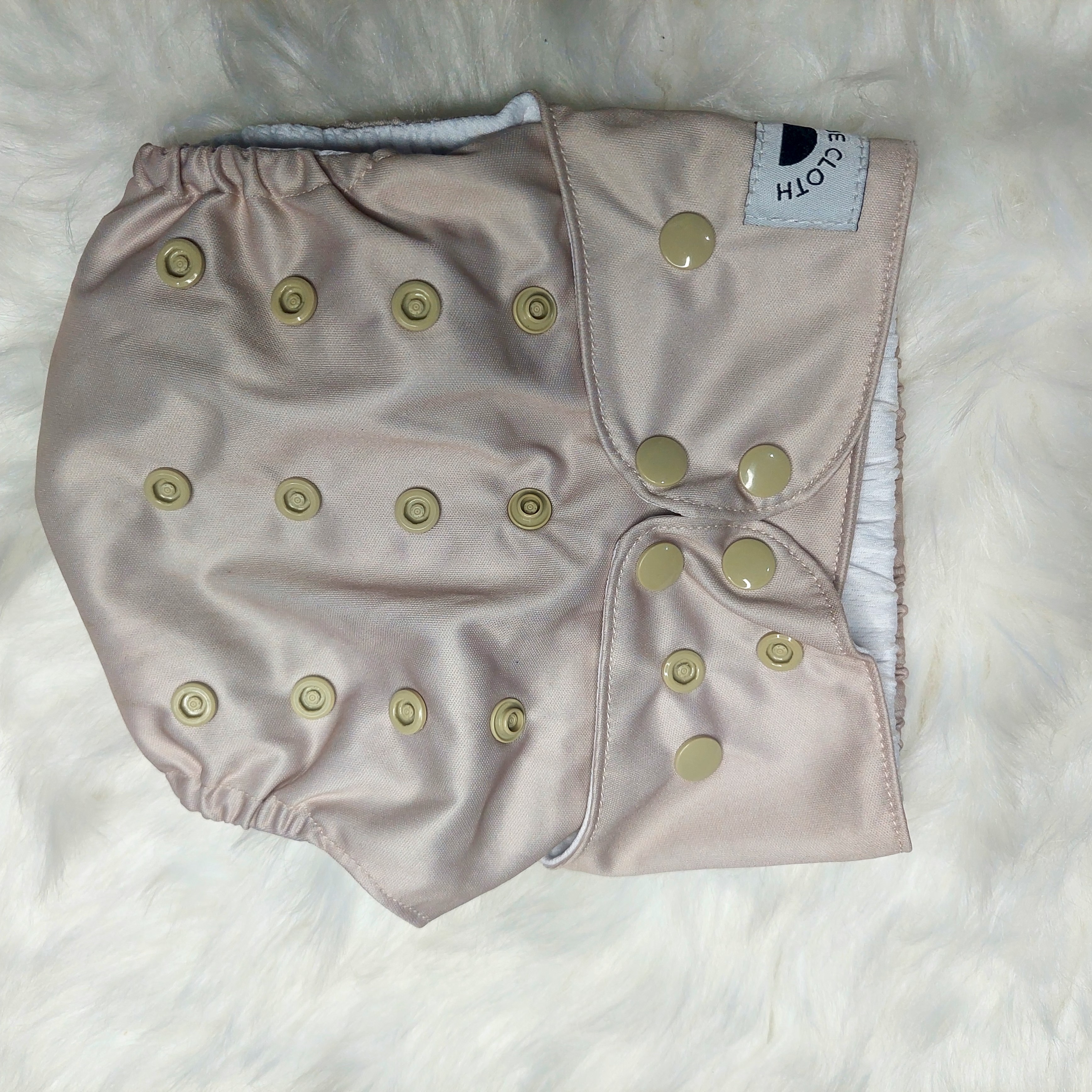 Champagne by BECEBE CLOTH OS Pocket Reusable Cloth Diaper
