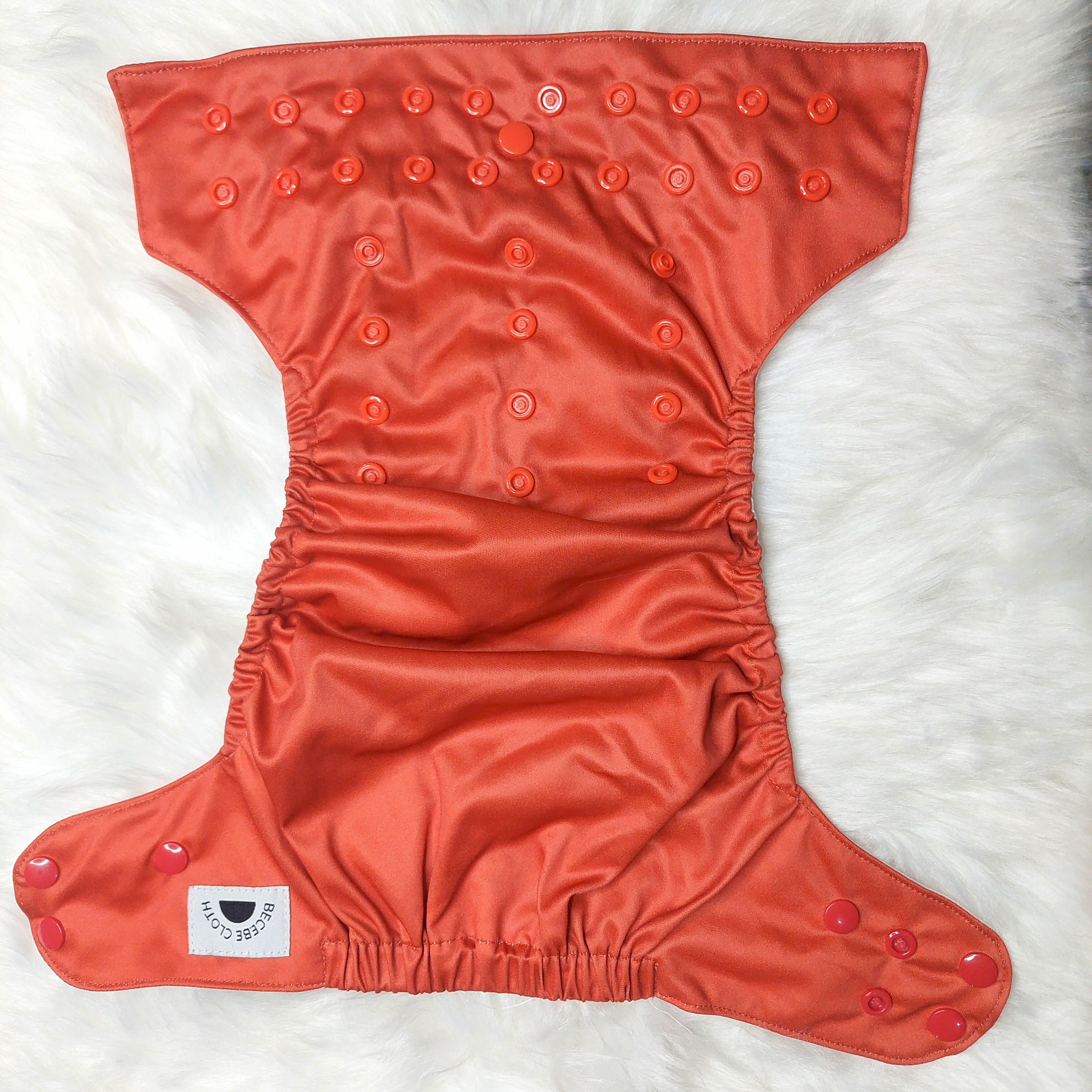 Blood Orange by BECEBE CLOTH OS Pocket Reusable Cloth Diaper