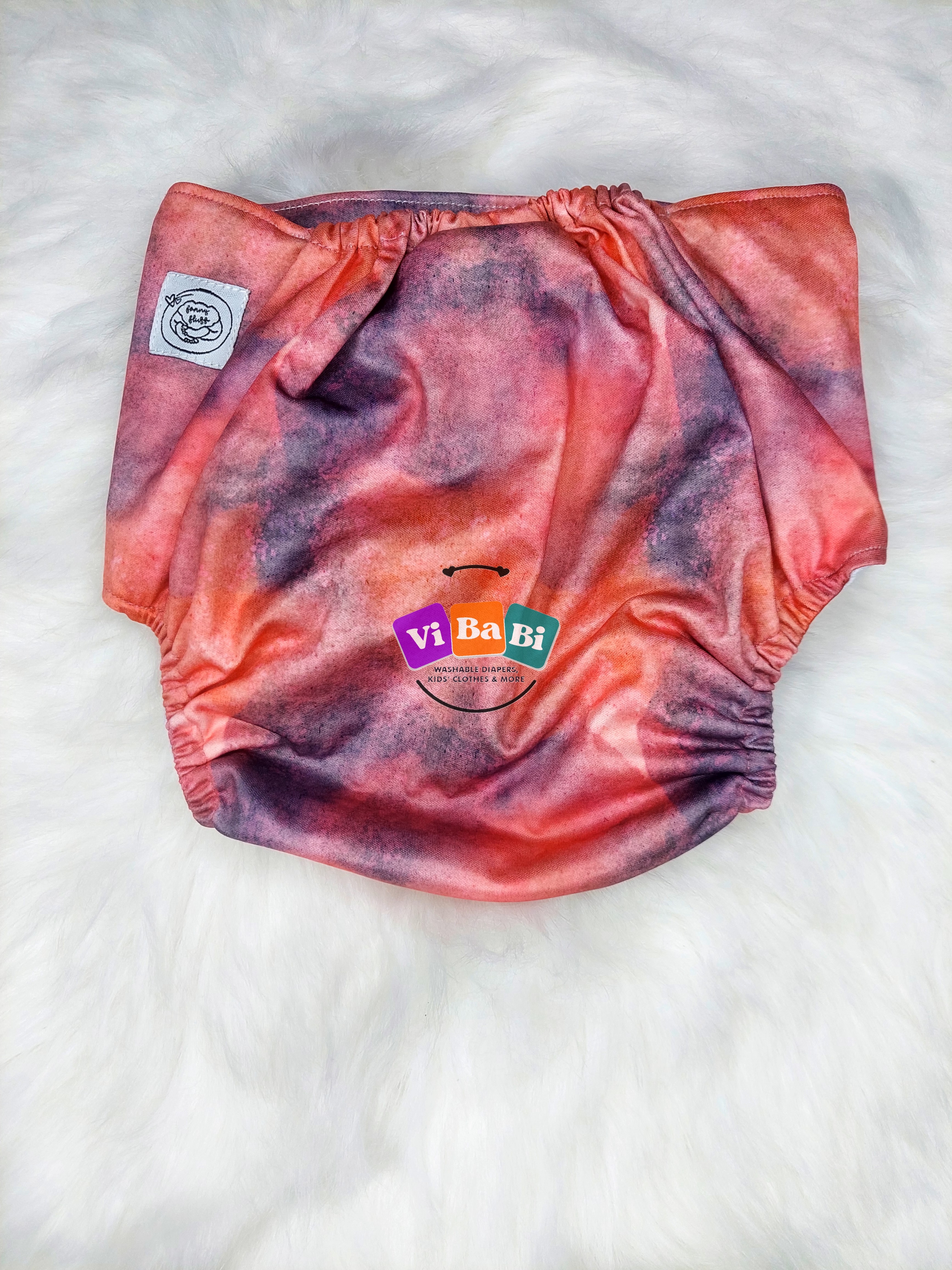 Watercolor Solids by Fanny Fluff, (Pocket) Reusable Cloth Diaper