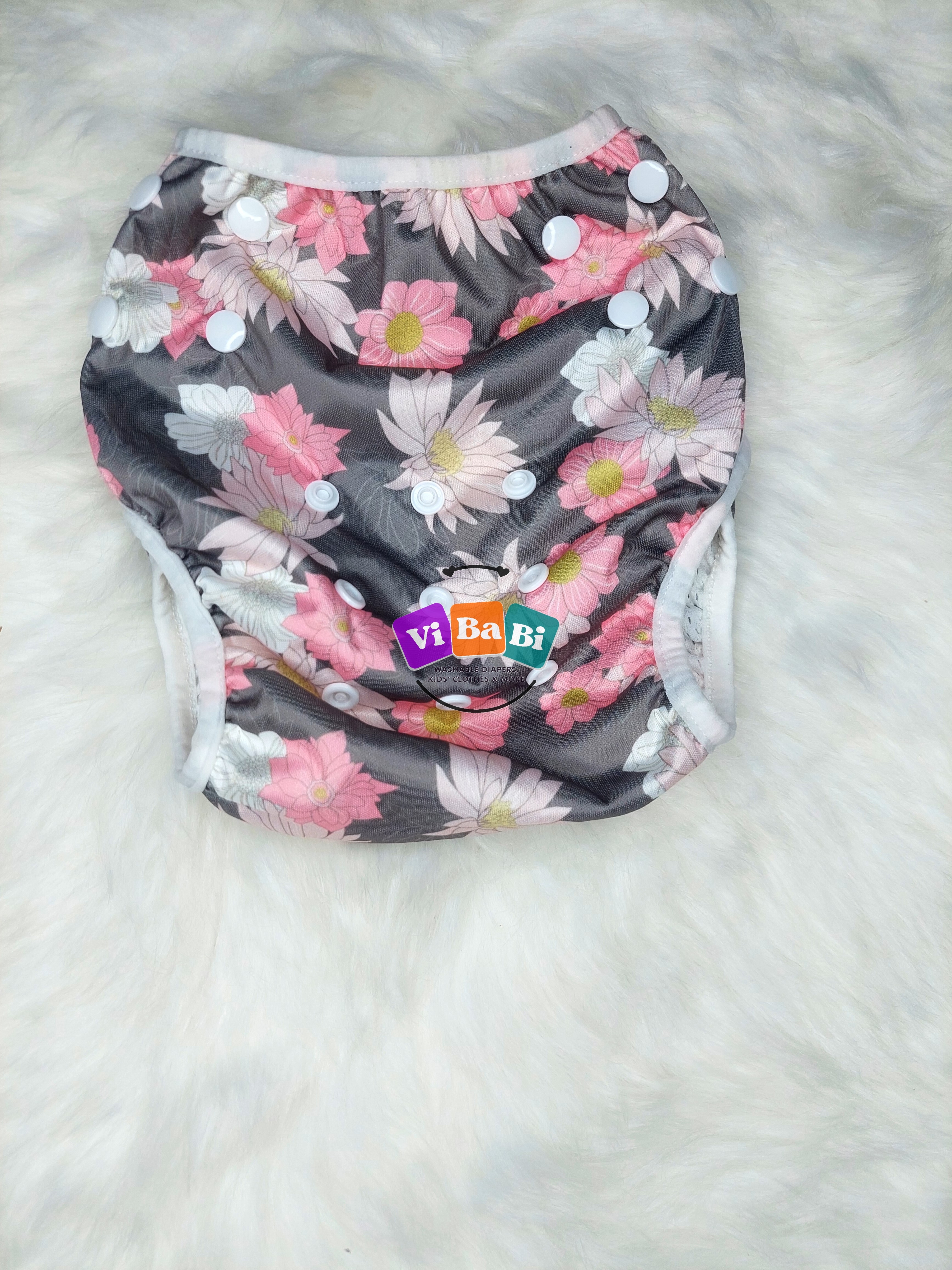 Flowers Swim diapers by Fanny Fluff