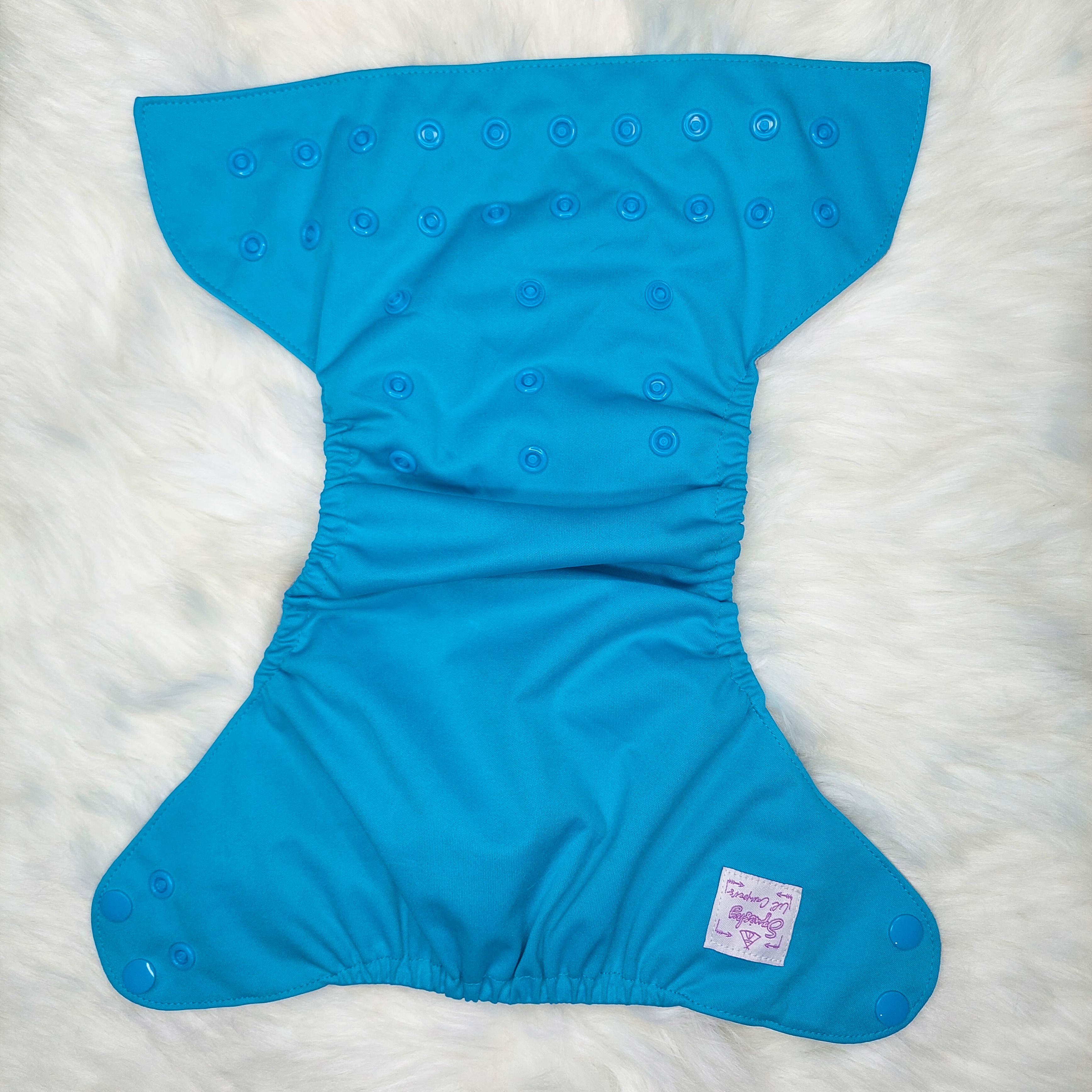 Jade by Squishy Lil Campers OS Pocket Reusable Cloth Diaper