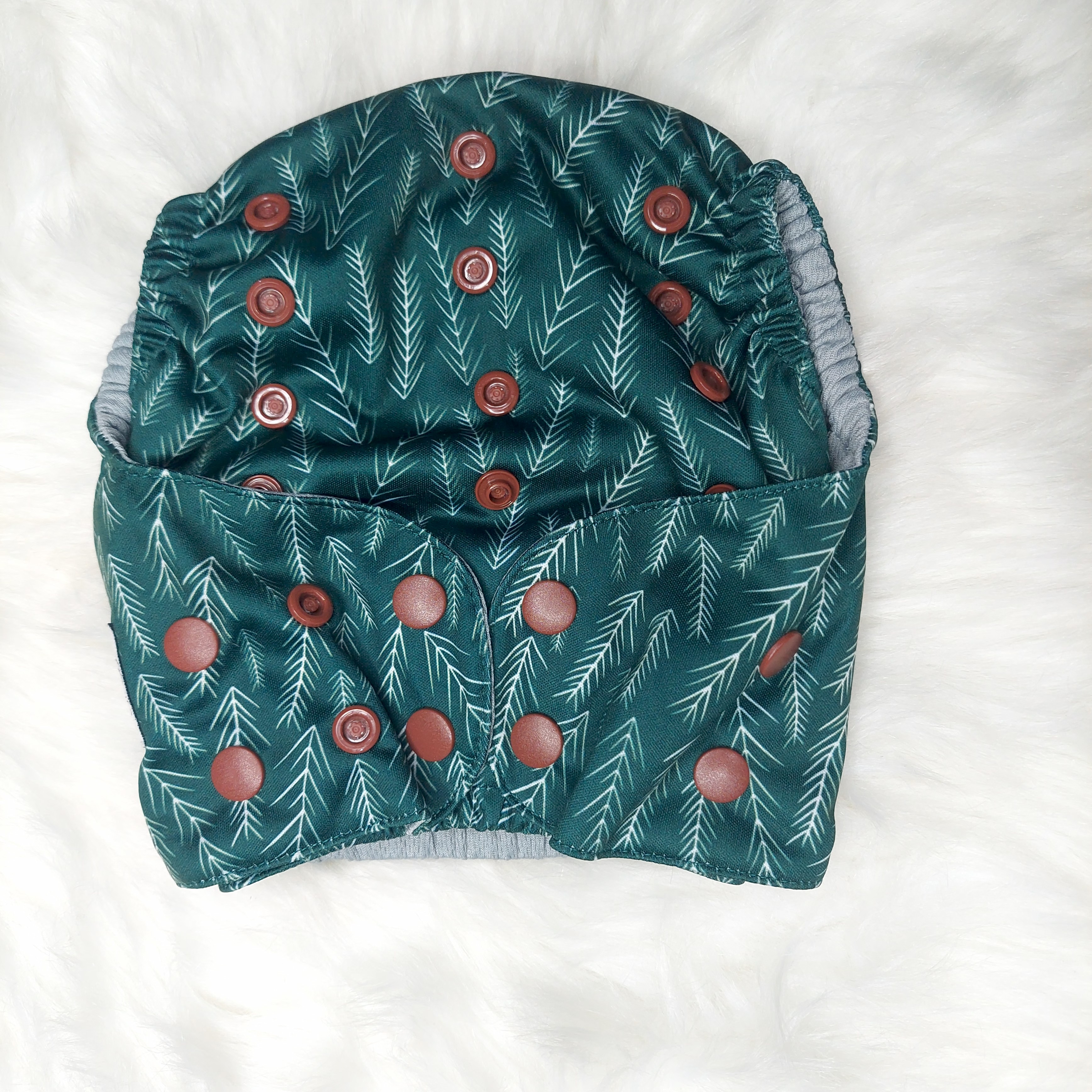 Emerald Evergreen by Veterans Baby Brigade OS Pocket Reusable Cloth Diaper