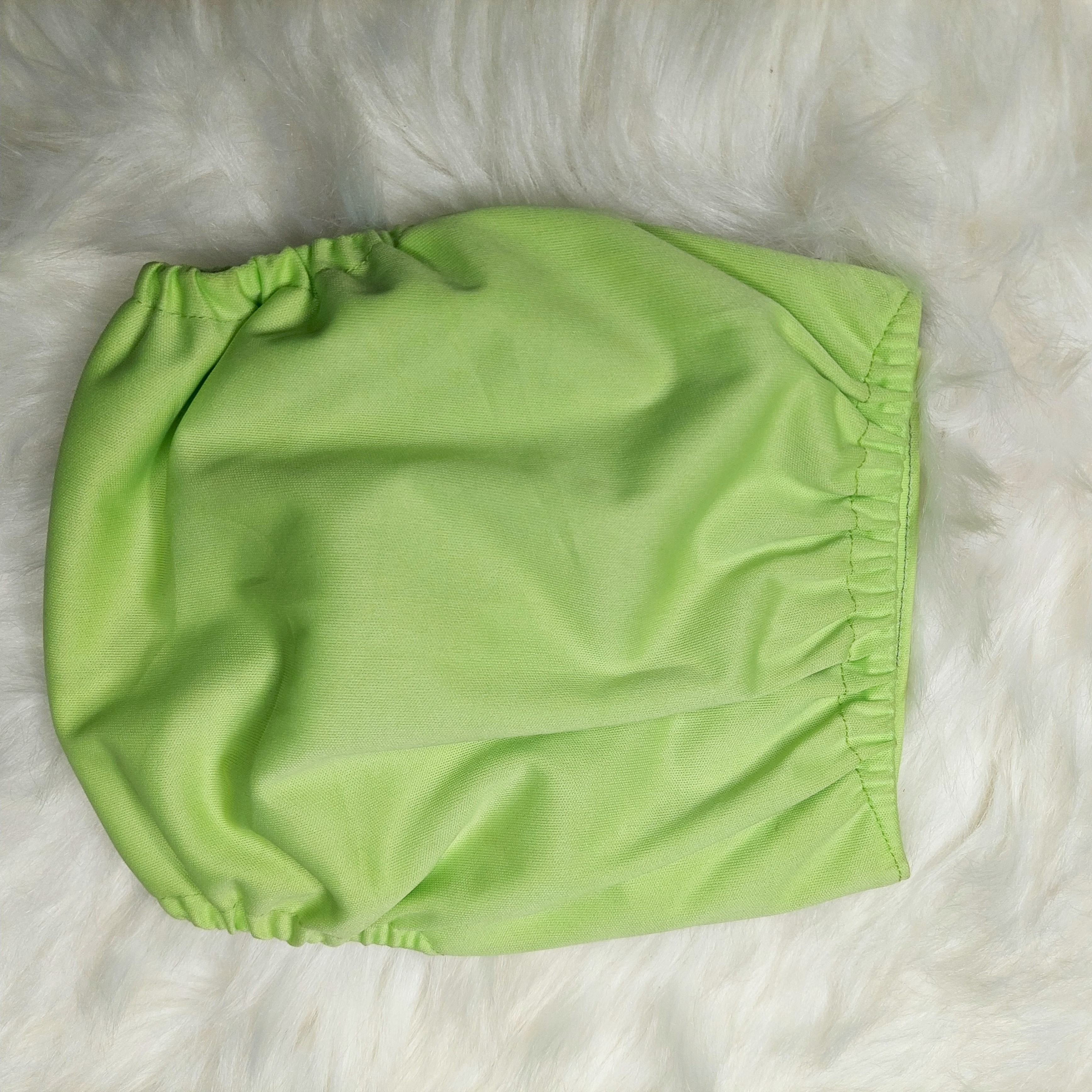 Light Green by Squishy Lil Campers OS Pocket Reusable Cloth Diaper
