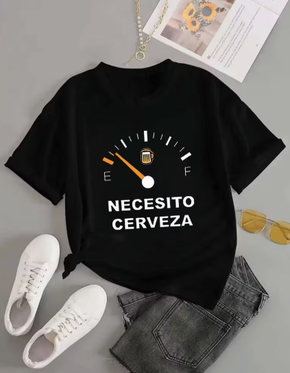 PLAYERA CERVEZA MUJER