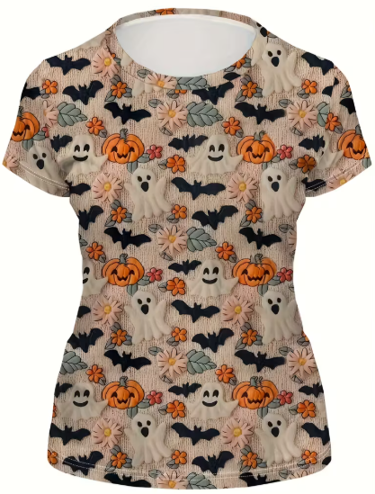 BLUSA HALLOWEEN CALABAZAS