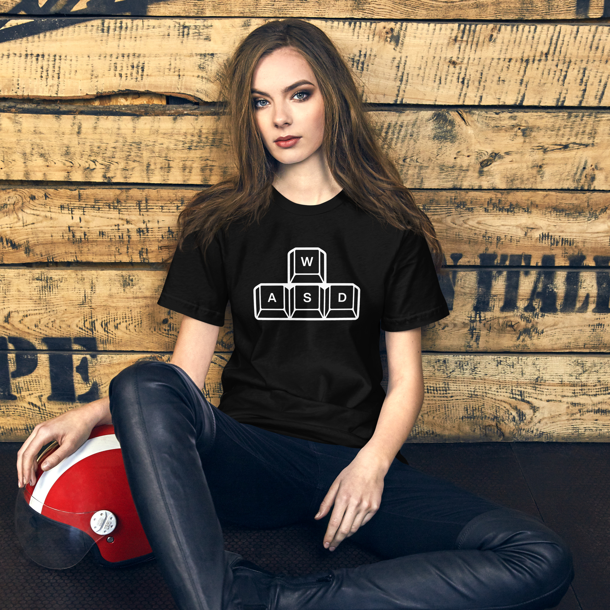 PLAYERA GAMER WASD UNISEX
