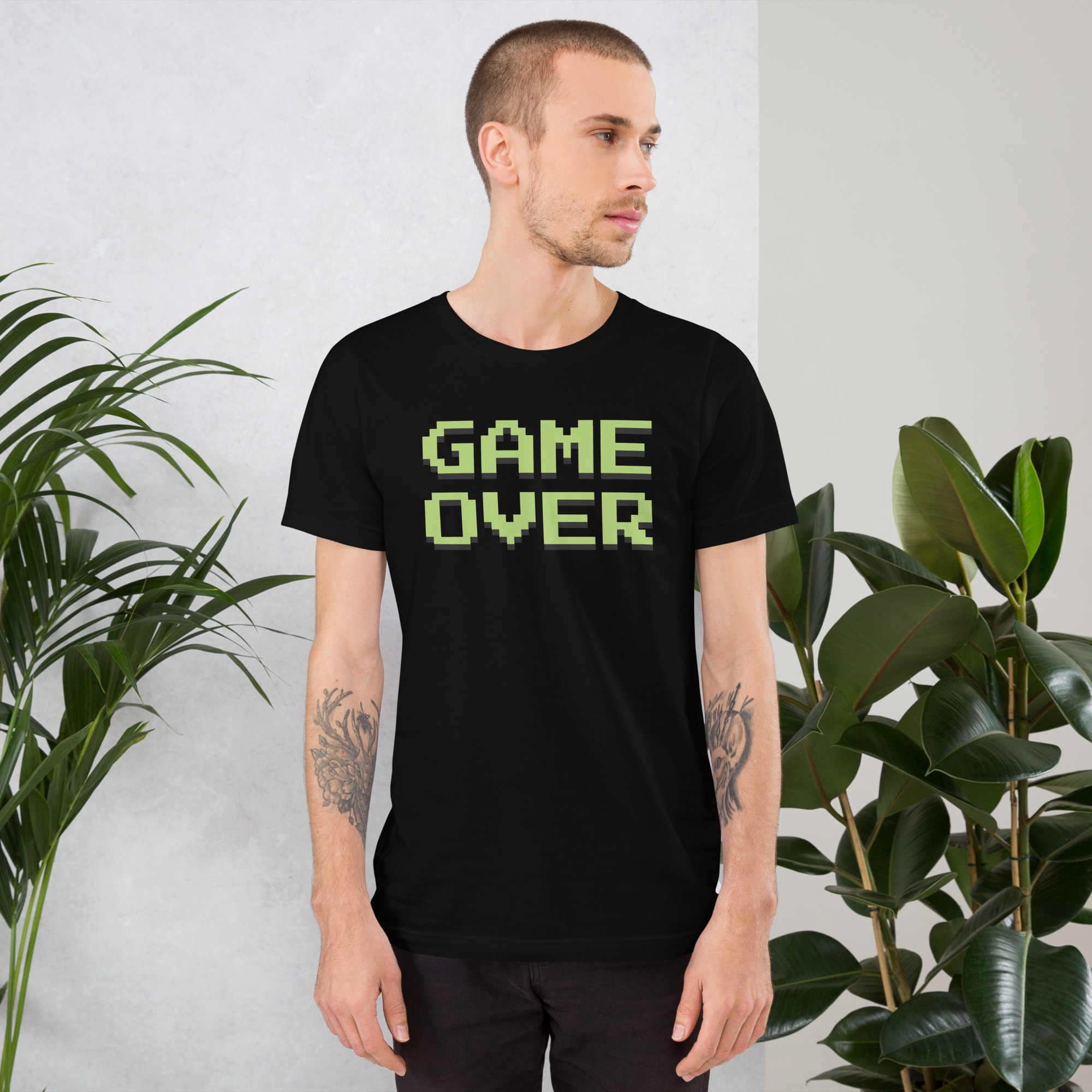 PLAYERA GAME OVER UNISEX