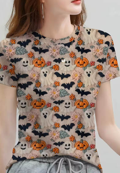 BLUSA HALLOWEEN CALABAZAS