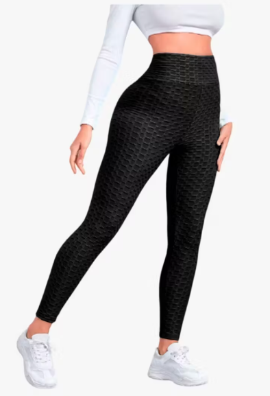LEGGINGS STRETCH DEPORTIVOS CON TEXTURA PANAL