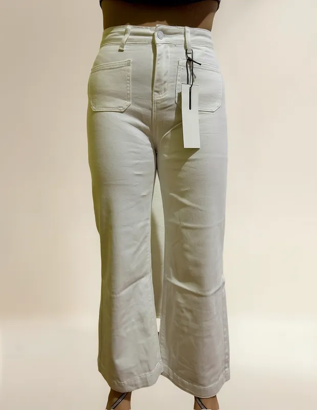 PANTALON DE MEZCLILLA ACAMPANADO 100