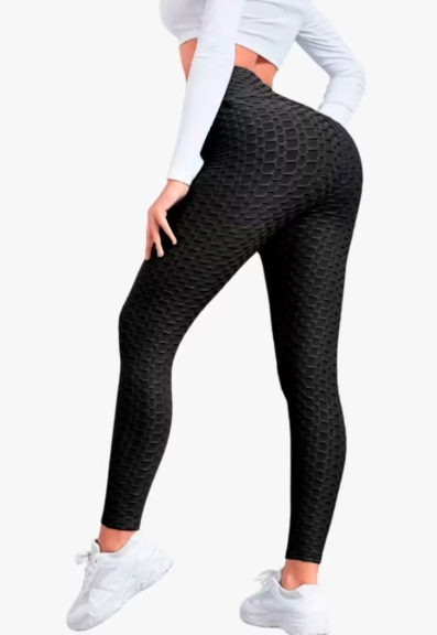 LEGGINGS STRETCH DEPORTIVOS CON TEXTURA PANAL