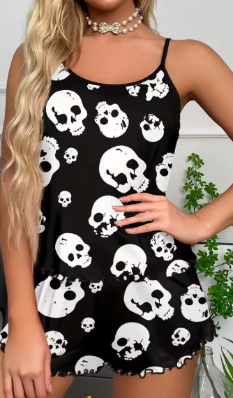 PIJAMA DE CALAVERAS