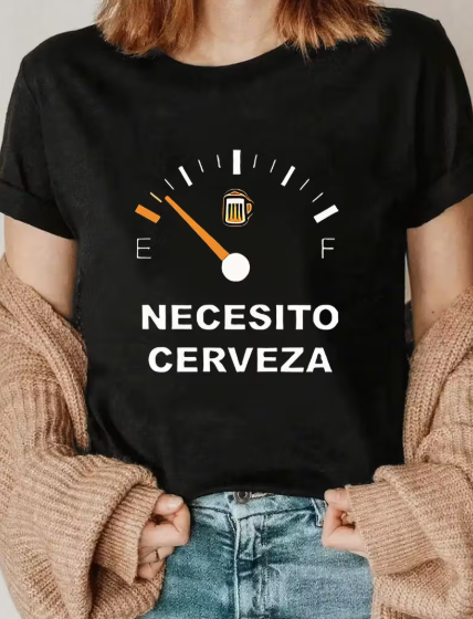 PLAYERA CERVEZA MUJER