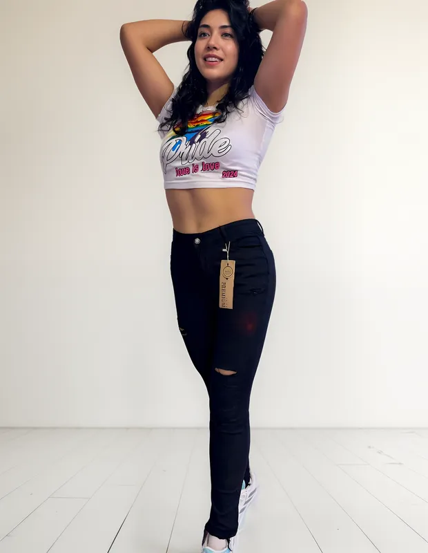 PANTALON DE MEZCLILLA RASGADO 481