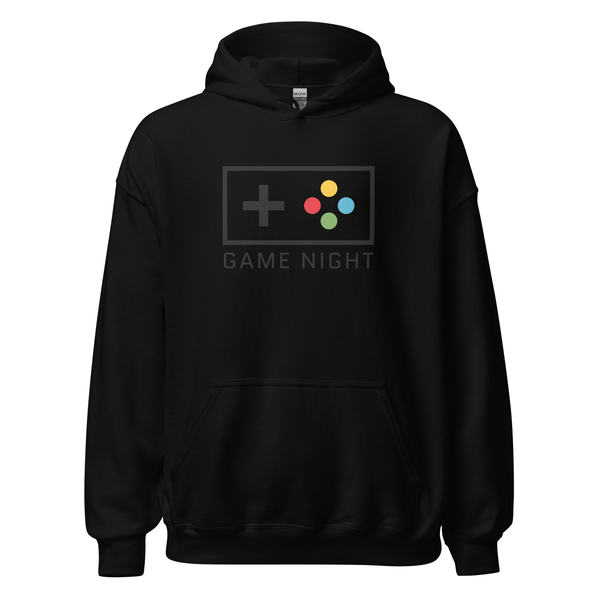 SUDADERA CON GORRO GAME NIGHT UNISEX
