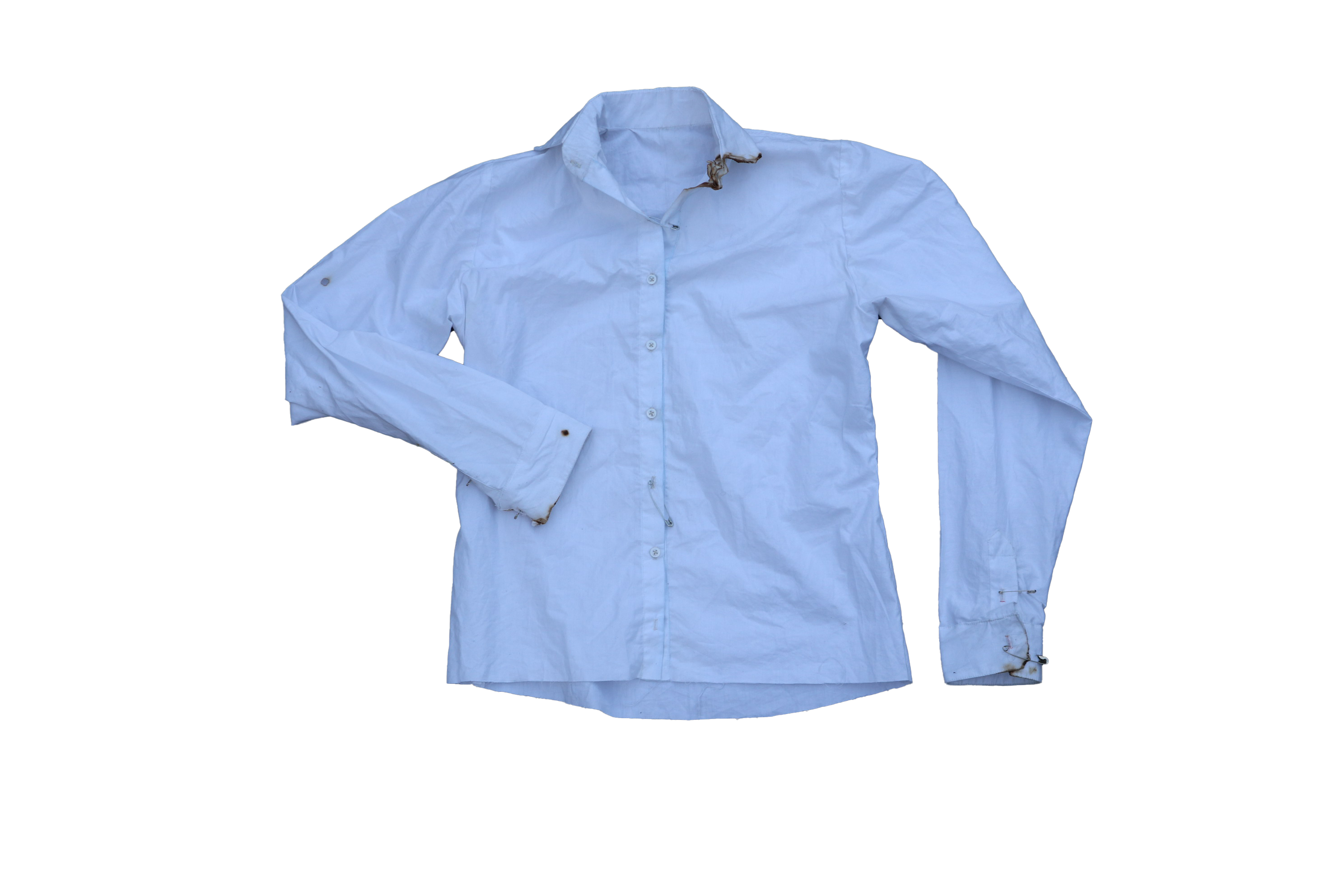CHARRED BUTTON UP