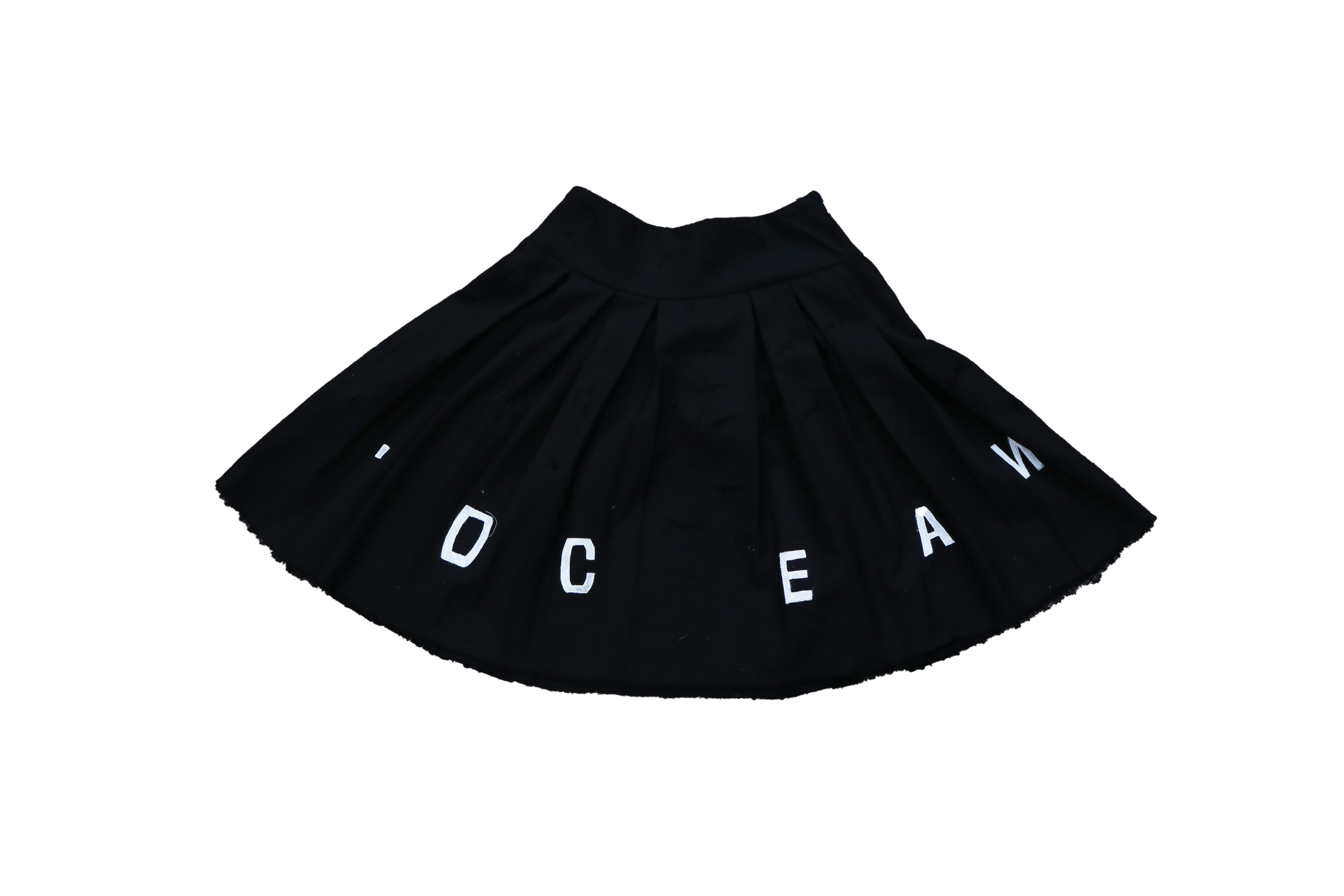 PLEATED MIDI SKIRT