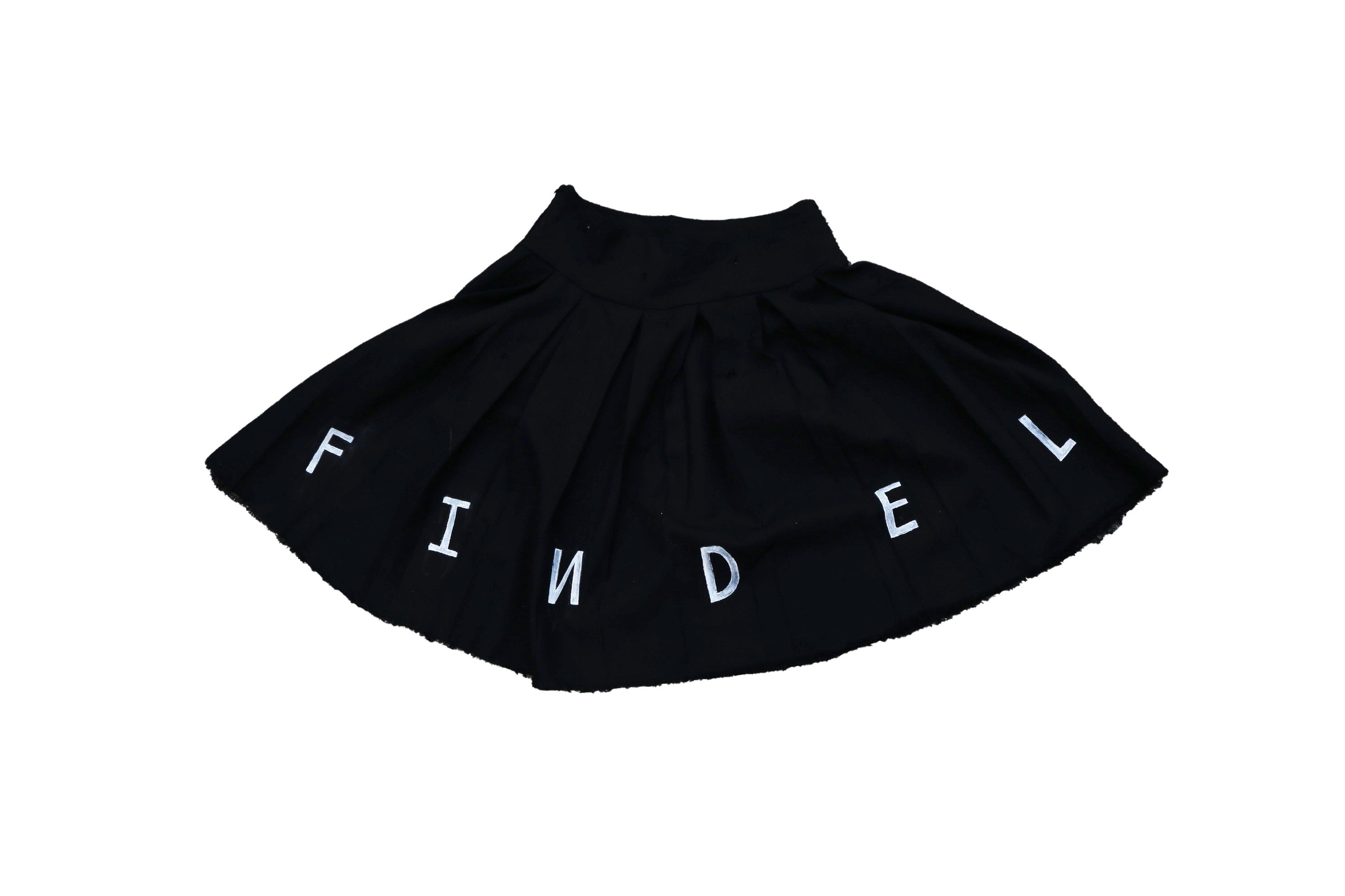 PLEATED MIDI SKIRT