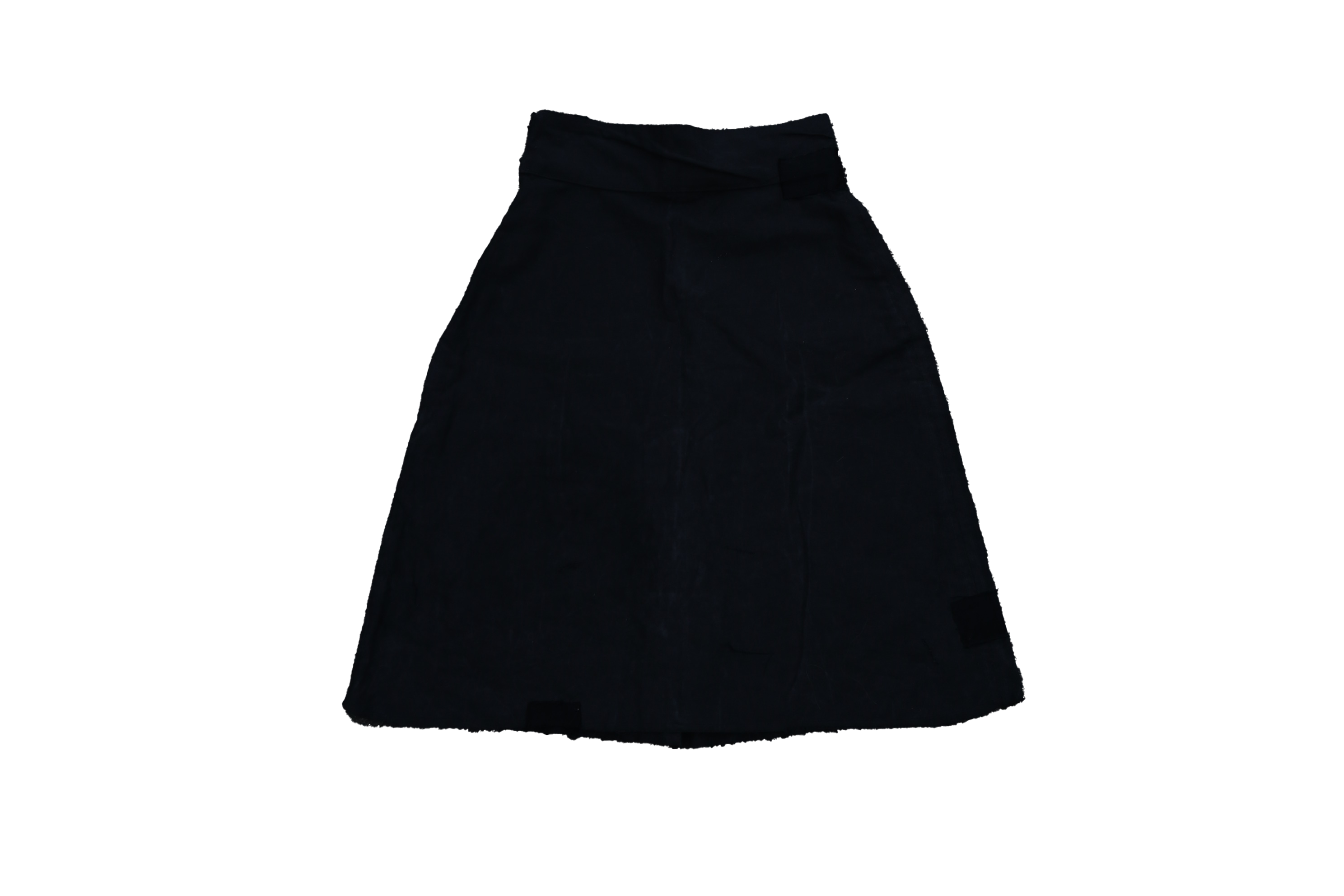WAXED MIDI SKIRT