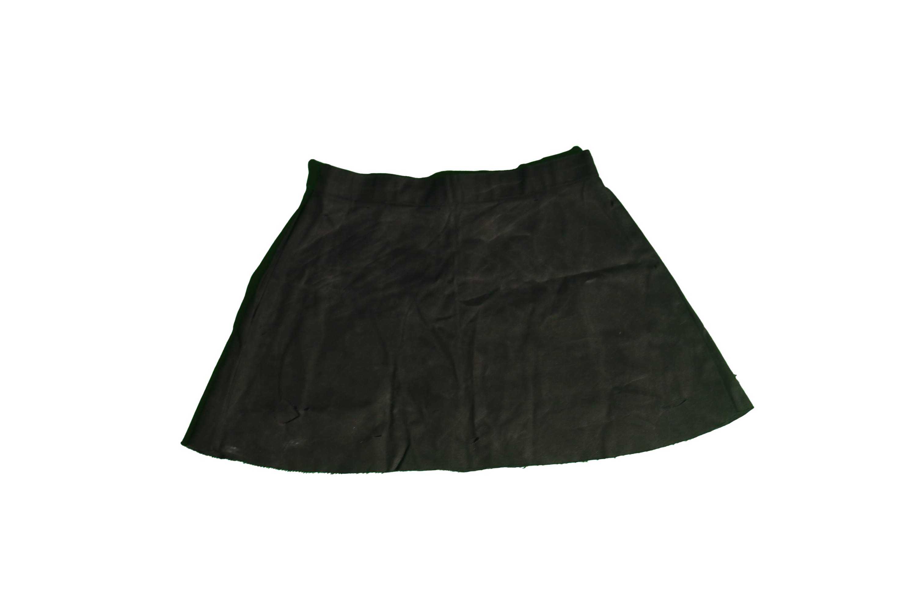 WAXED MINI SKIRT