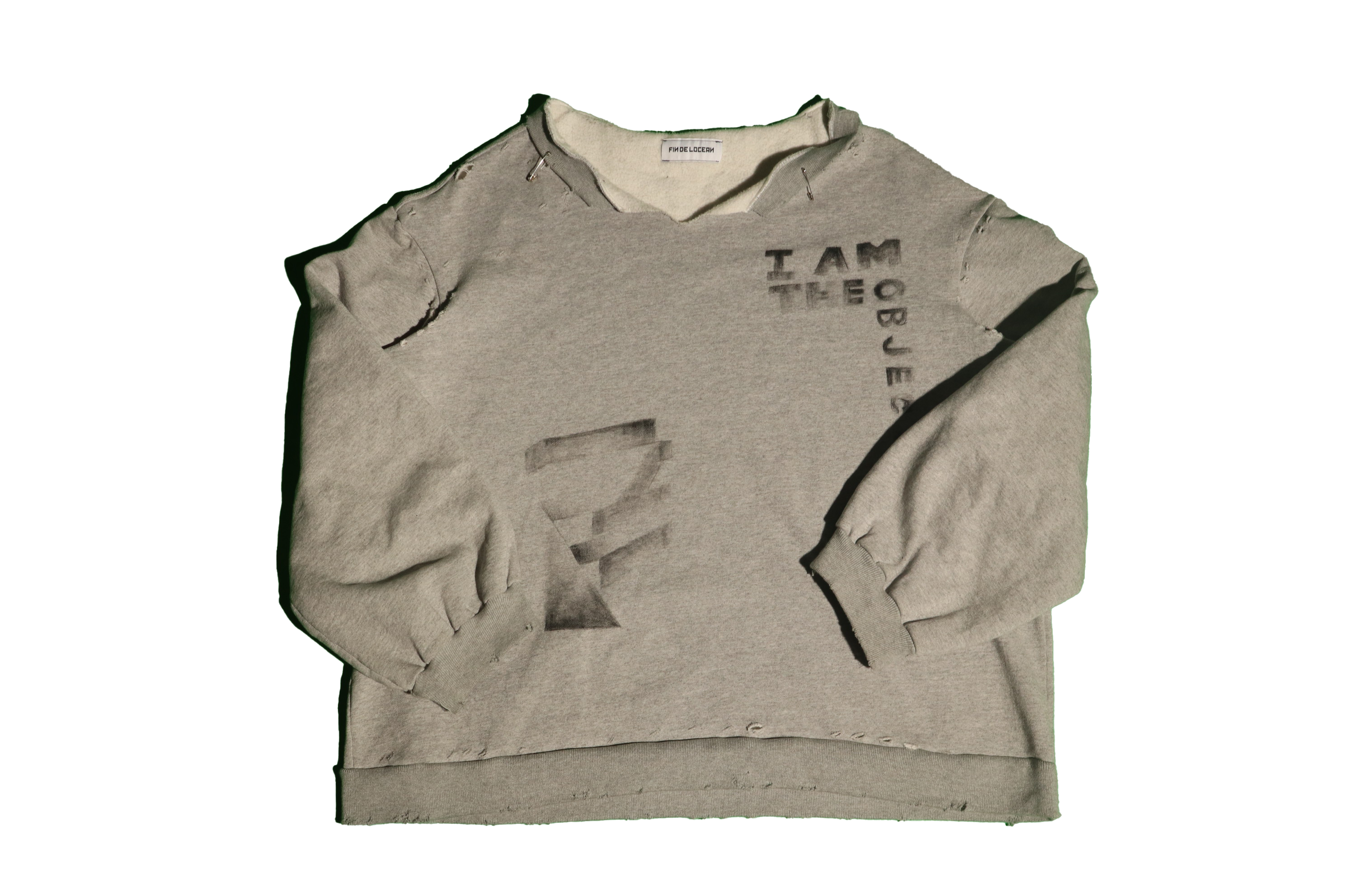 OBJECT CREWNECK SWEATER