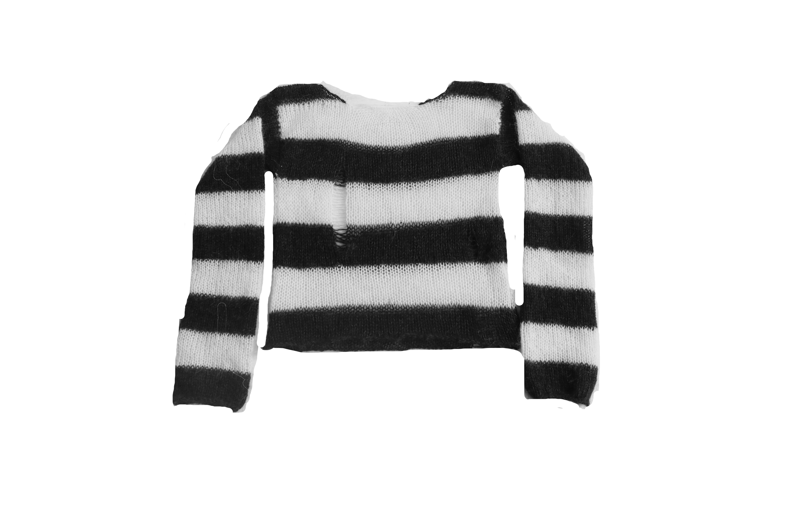 STRIPED KNIT SWEATER