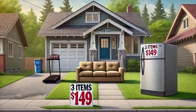 Book 3 Items Removal - Curbside