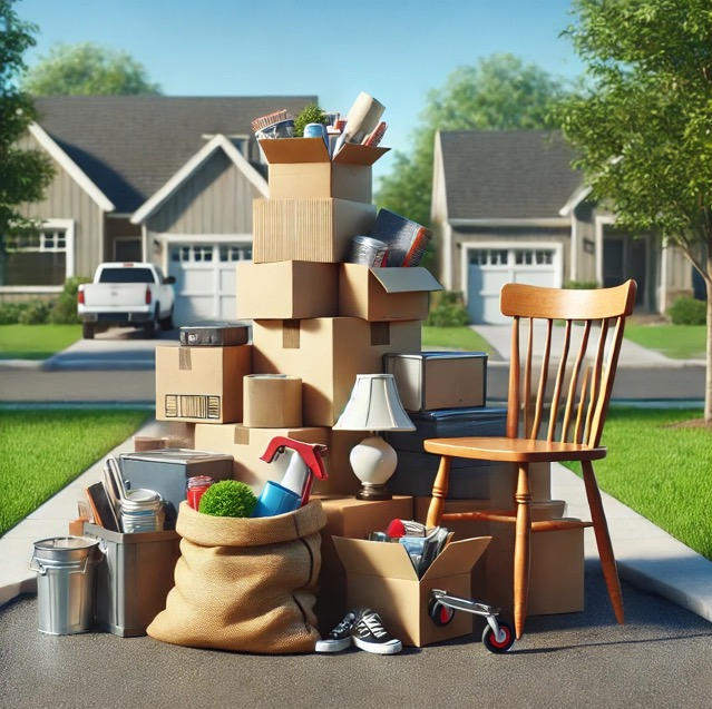 Book 4 Items Removal - Curbside