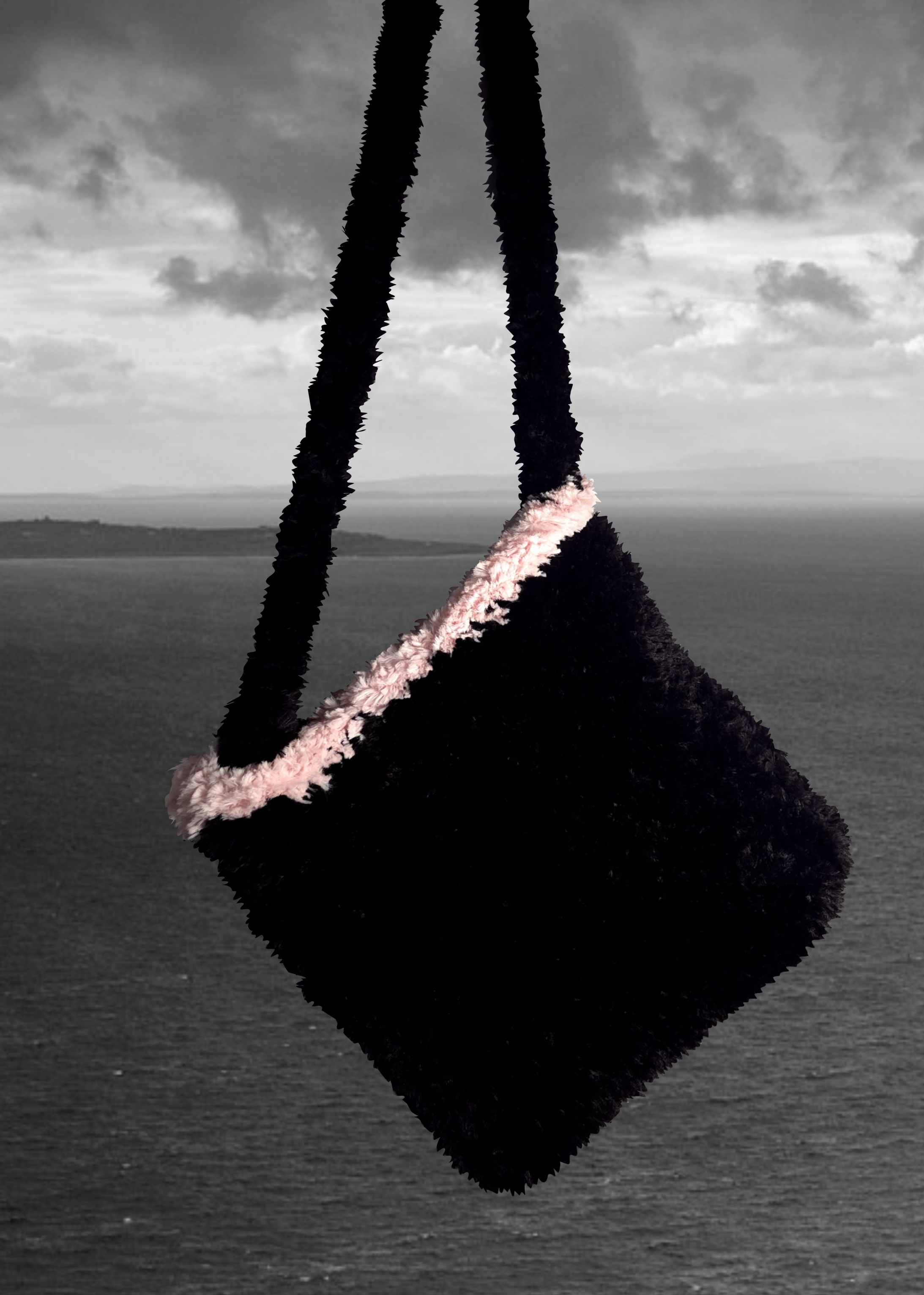 Hand crocheted bag