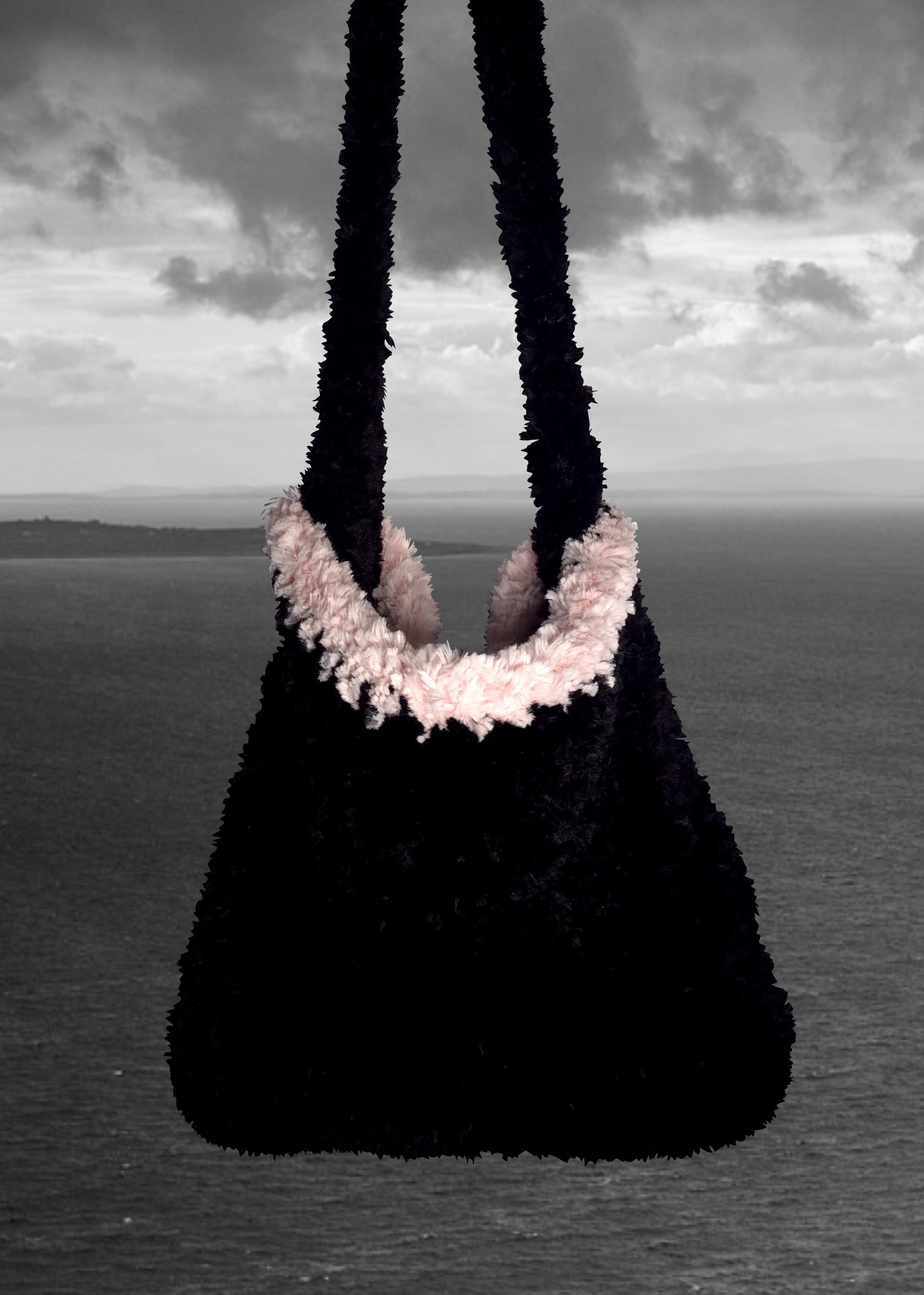 Hand crocheted bag 