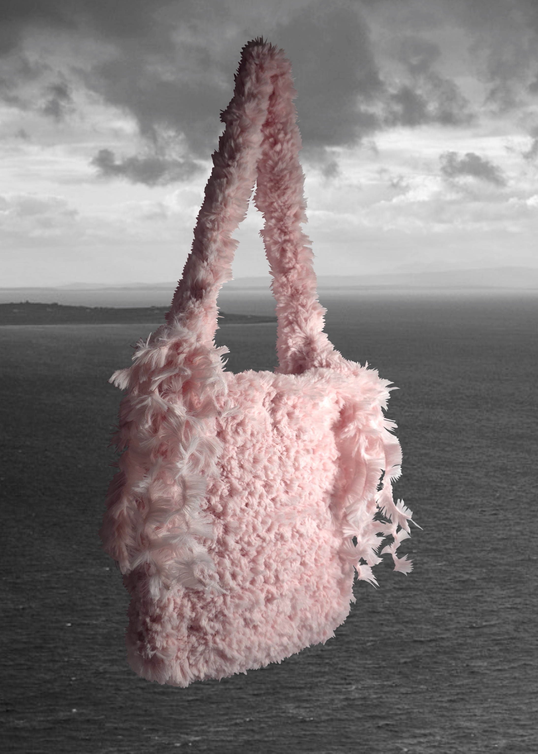 Hand crocheted bag 