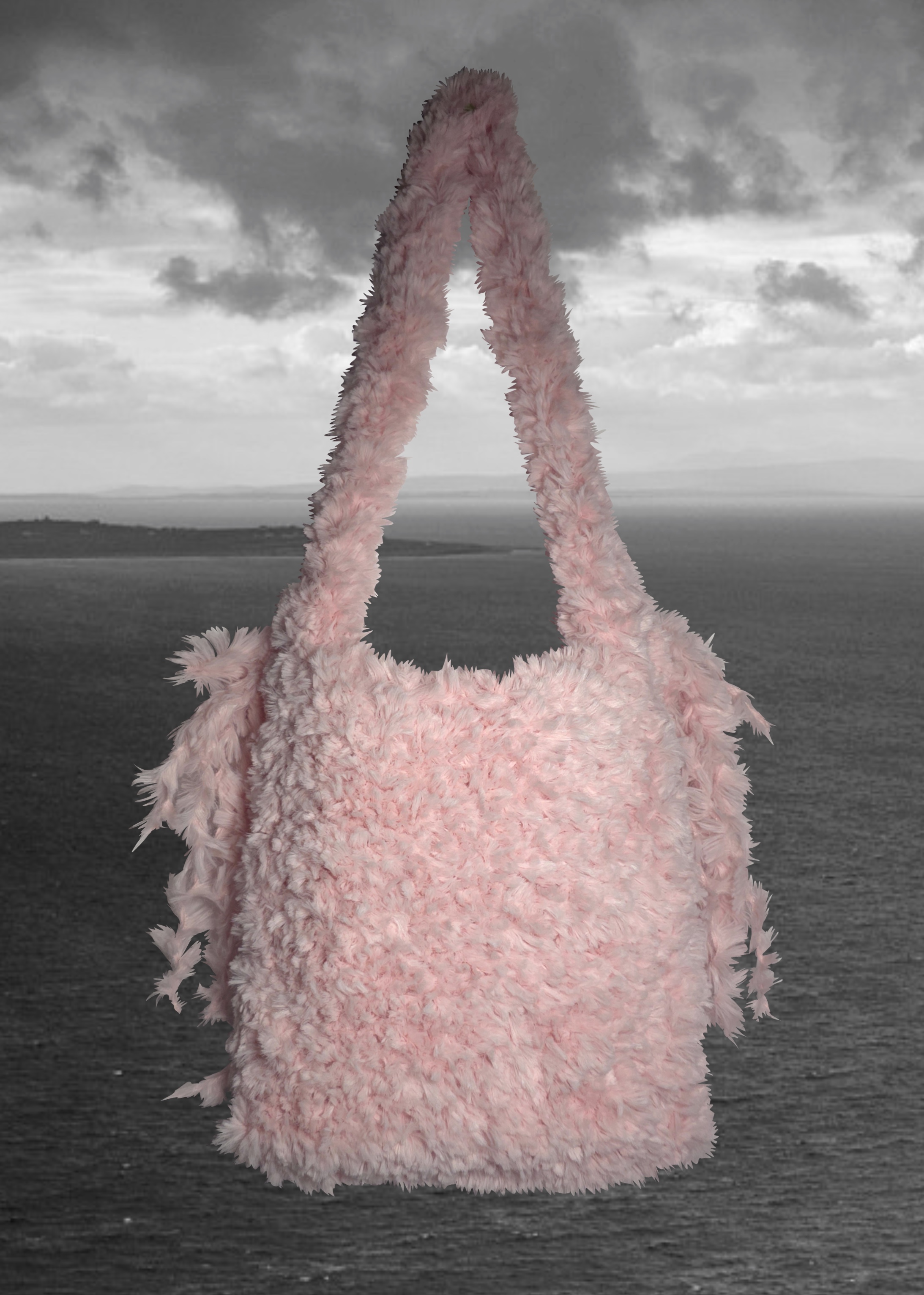 Hand crocheted bag 