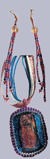 Handcrafted Necklace and Earrings Set
