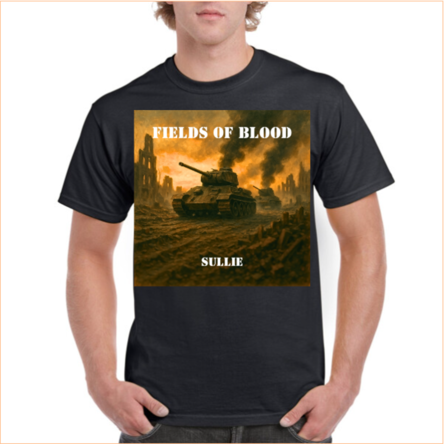 Fields of Blood - Heavy Cotton Tee